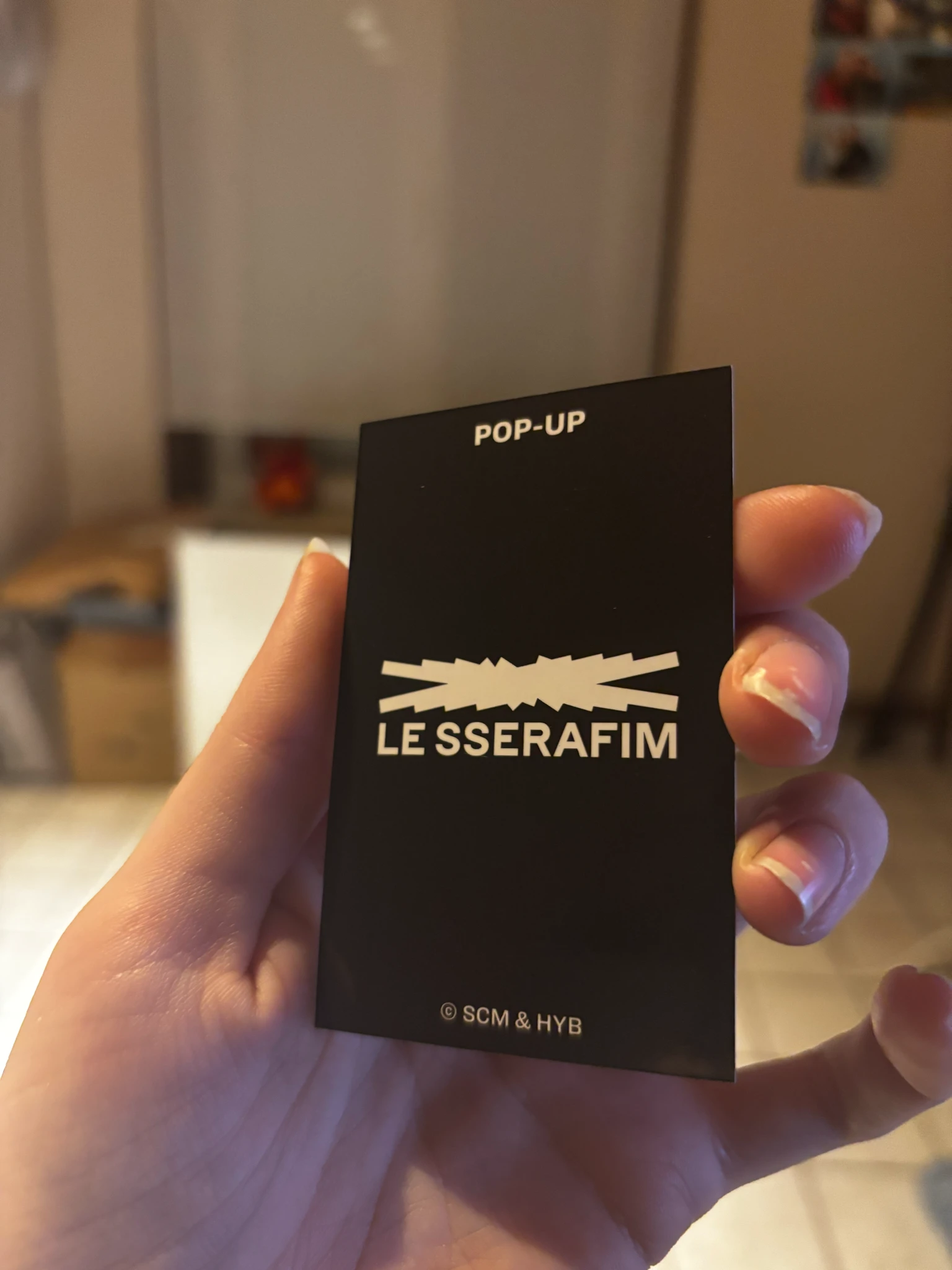 LE SSERAFIM Sakura LE SSERAFIM - Sakura - 2026 Global Merchandise Pop-Up Shops Event pop-up purchase benefit kpopmerch withfans / yizhiyu (yzy) listing photo 2