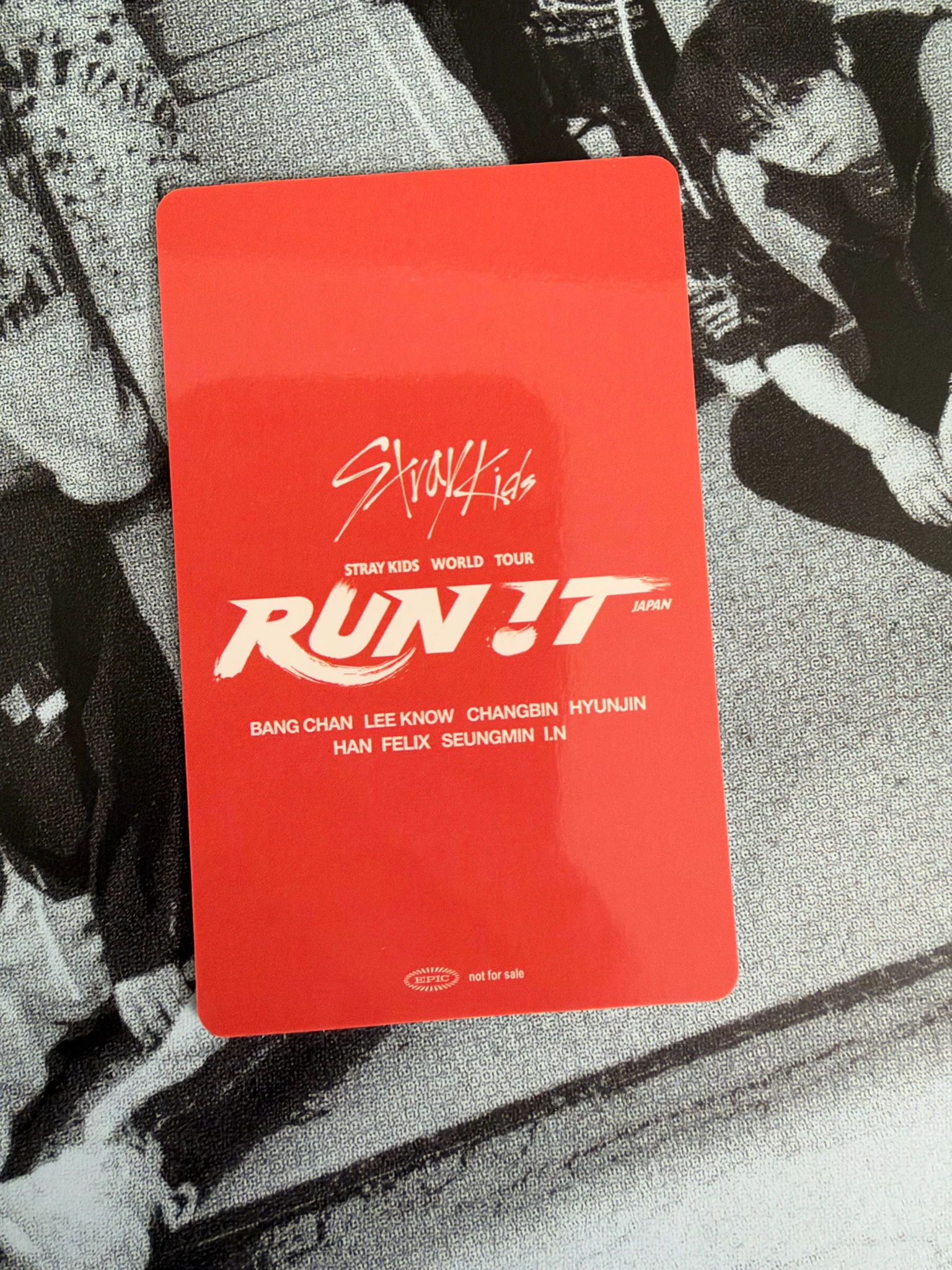Stray Kids Lee Know Stray Kids - Lee Know - RUN IT World Tour Event japan listing photo 2
