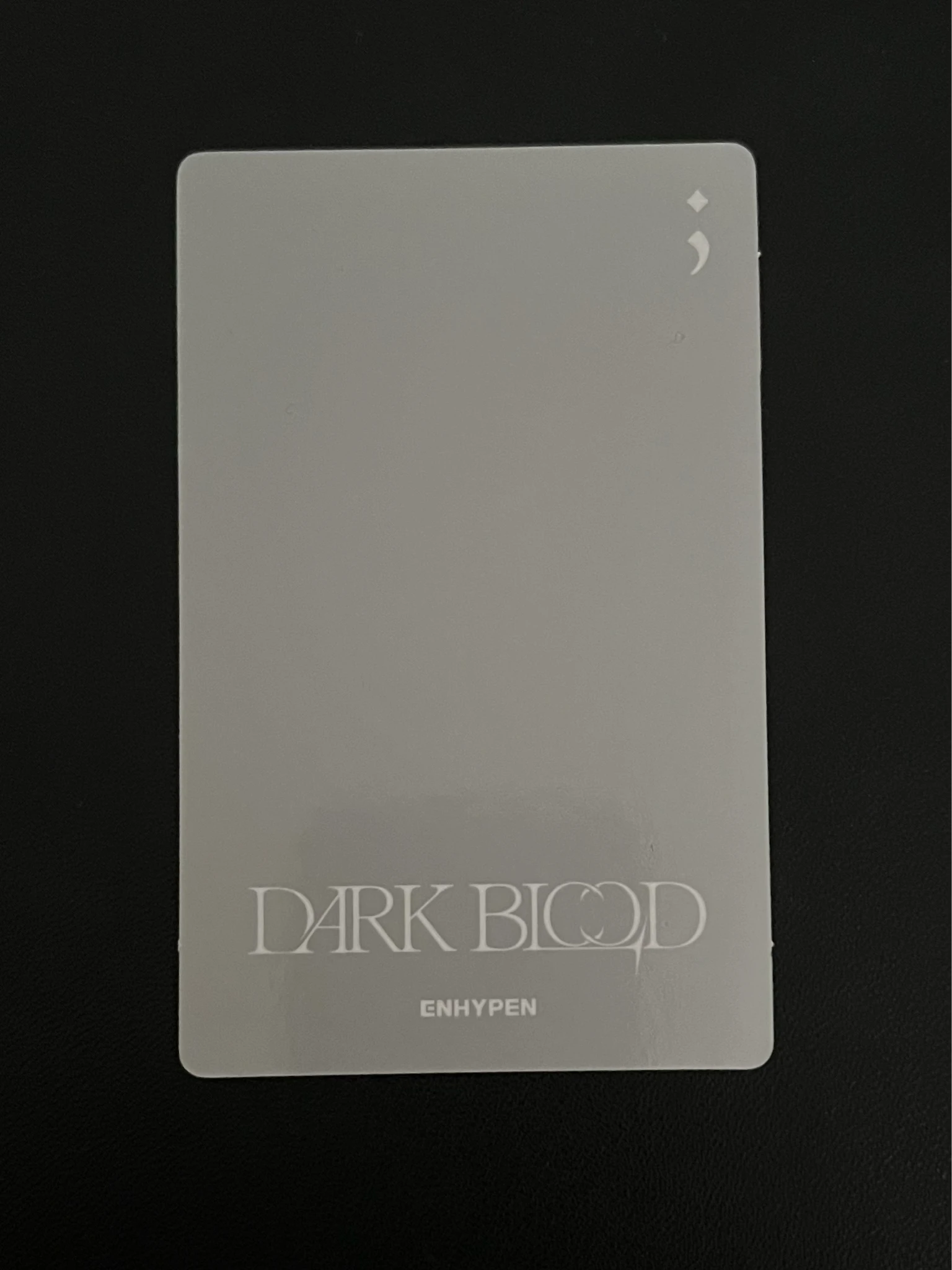 ENHYPEN Jay ENHYPEN - Jay - DARK BLOOD Album engene version album photocard korean album concept version listing photo 2