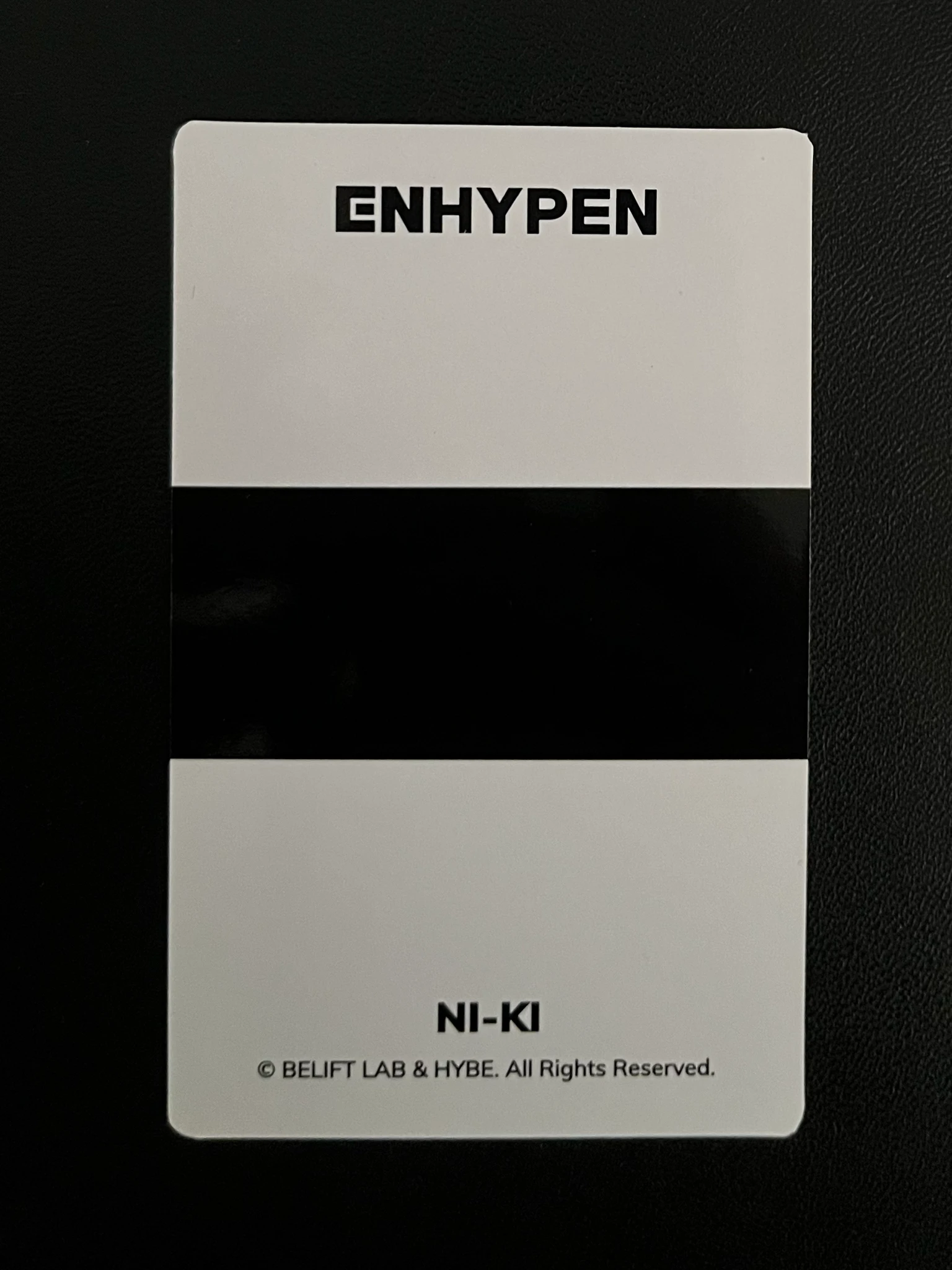 ENHYPEN Ni-ki ENHYPEN - Ni-ki - Official Light Stick Version 1 Other lightstick merch photocard photocard set listing photo 2