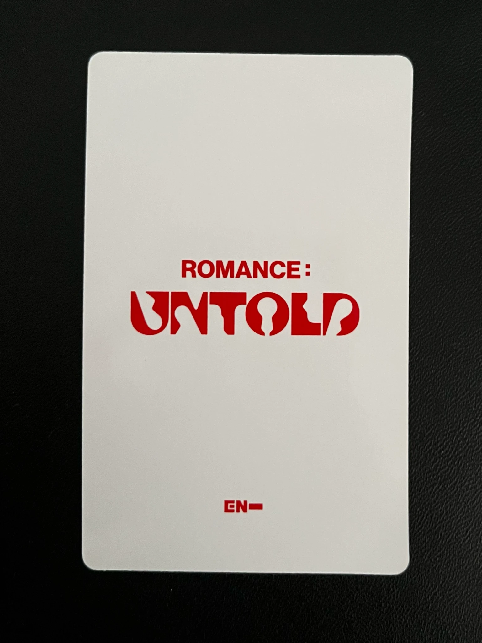 ENHYPEN Sunoo ENHYPEN - Sunoo - ROMANCE: UNTOLD Album engene ver. a ver. listing photo 2