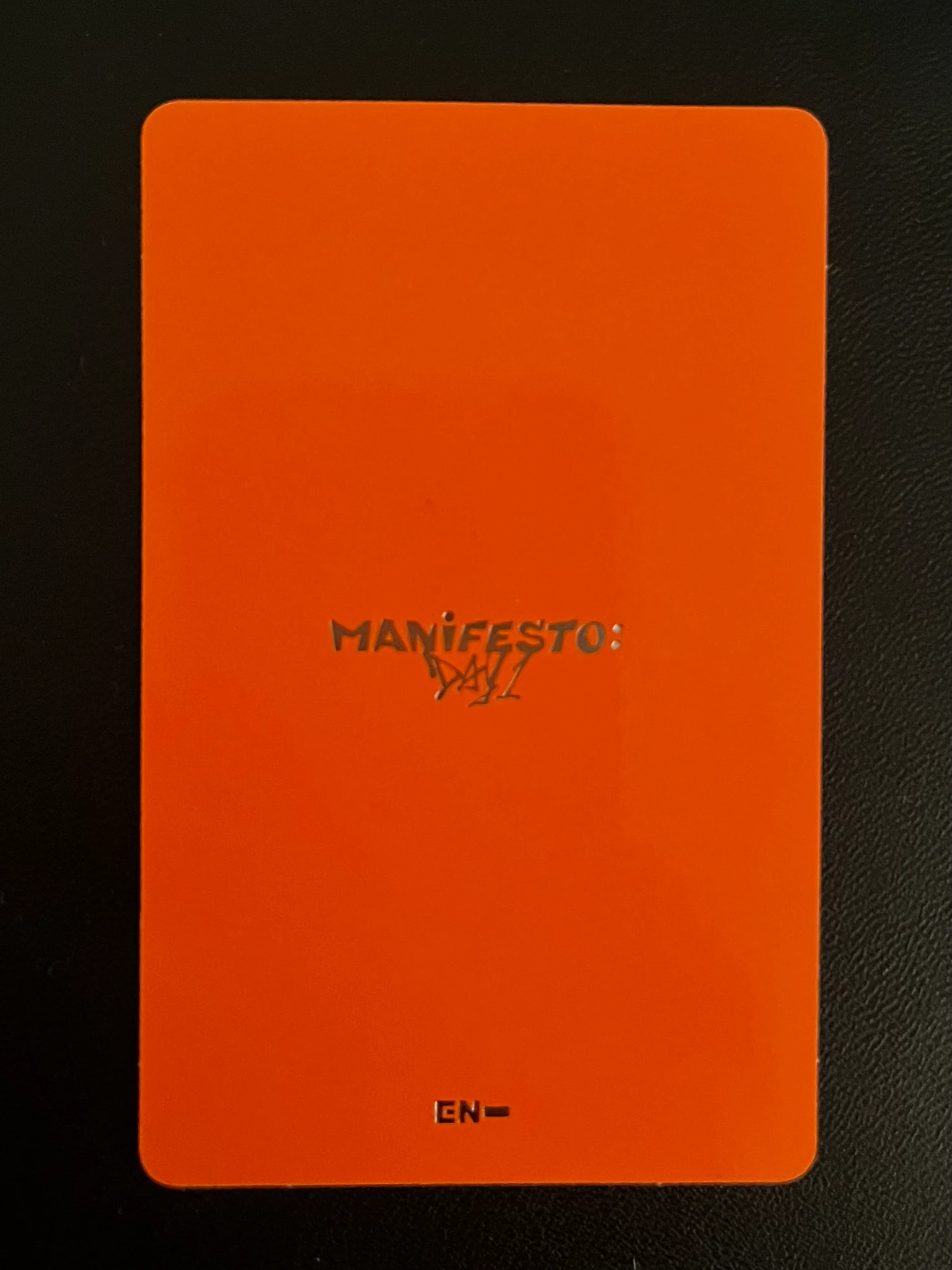 ENHYPEN Sunghoon ENHYPEN - Sunghoon - MANIFESTO: DAY 1 Album album photocard listing photo 2