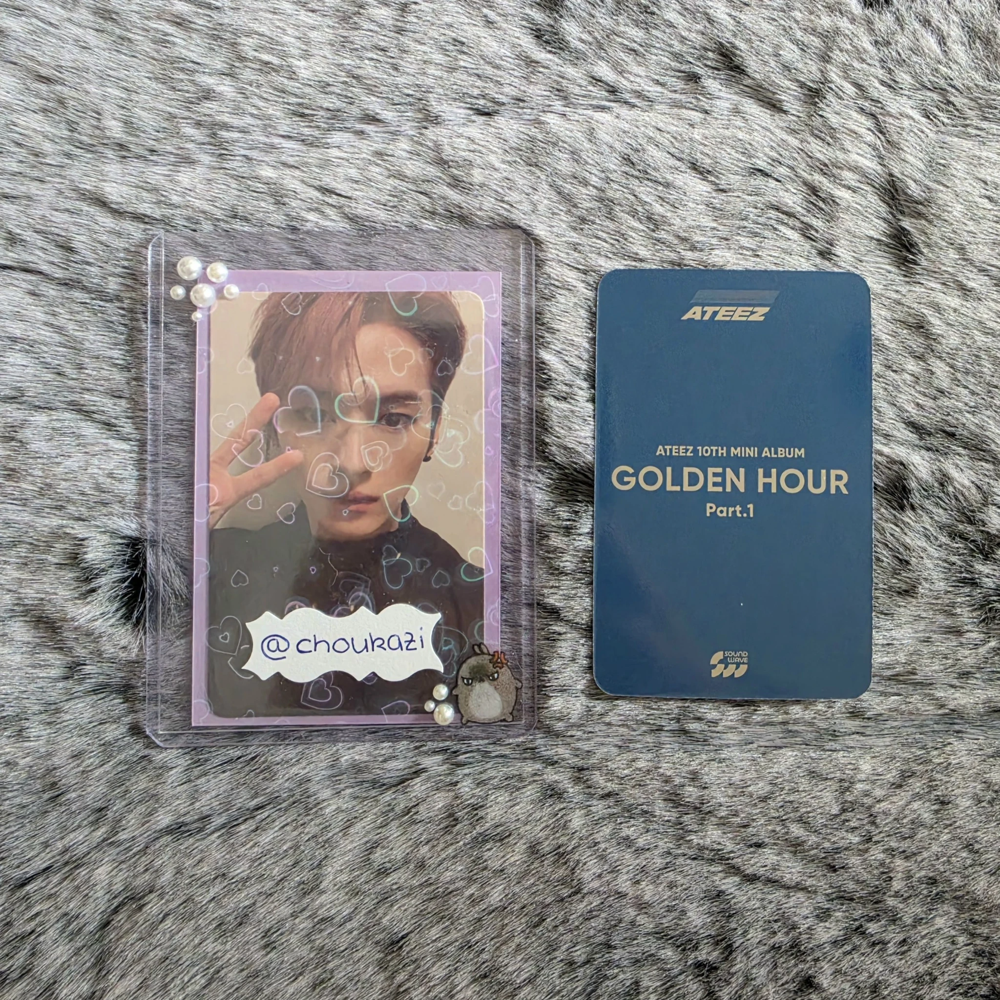 ATEEZ San ATEEZ - San - Golden Hour : Part.1 Album pob (pre-order benefit) soundwave listing photo 2