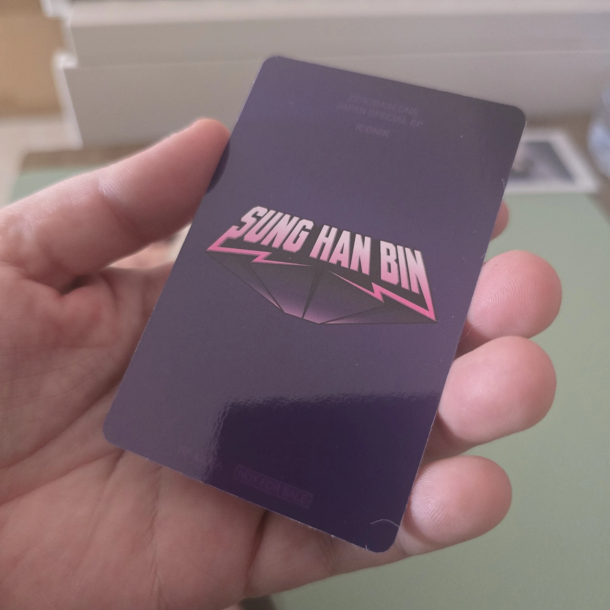 ZEROBASEONE Hanbin ZEROBASEONE - Hanbin - Iconik Album japanese album solo jacket version album photocard C version first press only listing photo 2