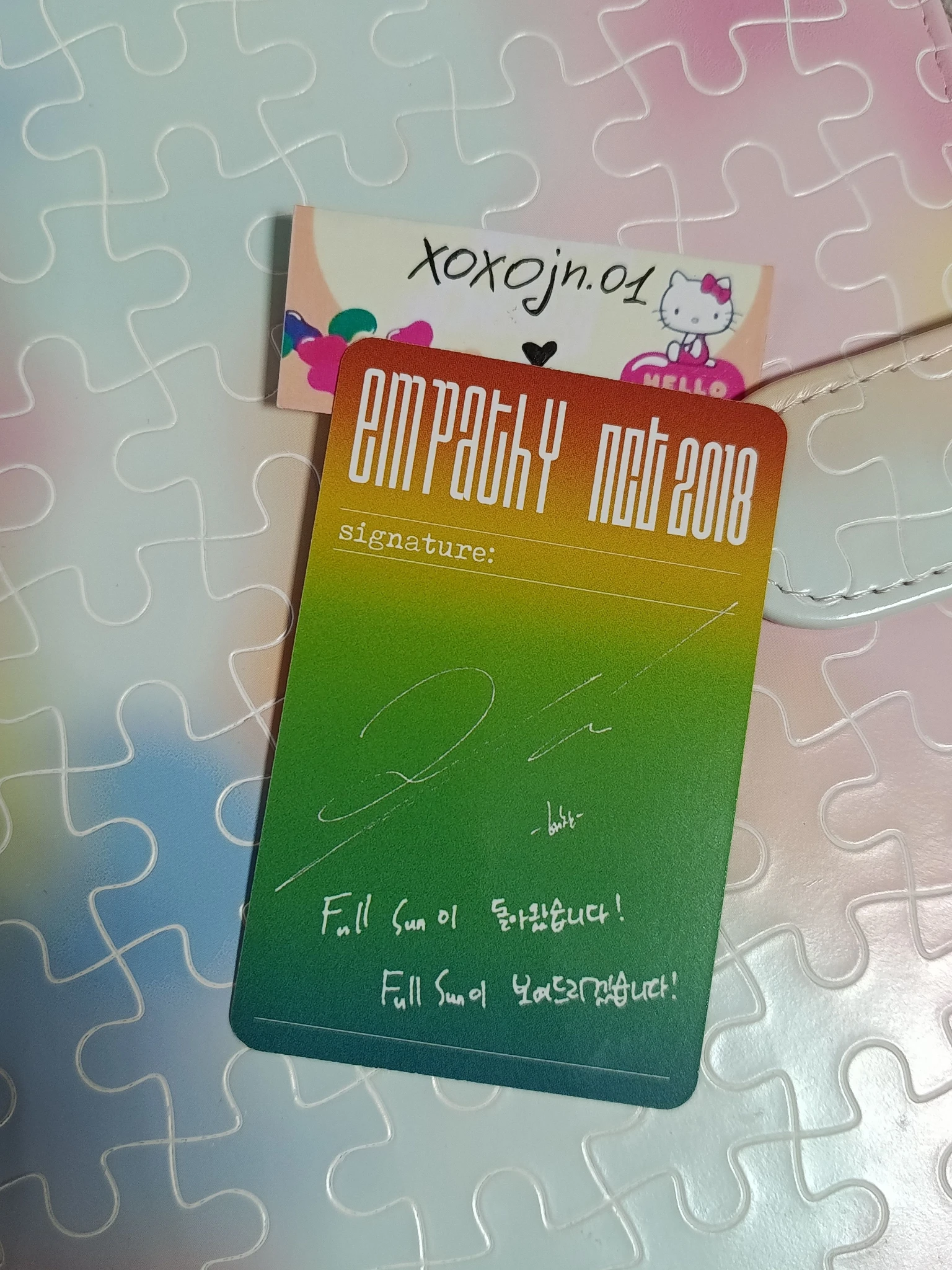 NCT Haechan NCT - Haechan - NCT 2018 EMPATHY Album listing photo 2