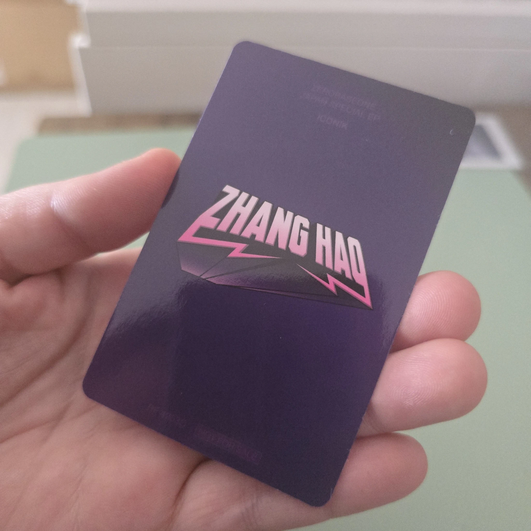 ZEROBASEONE Hao ZEROBASEONE - Hao - Iconik Album album photocard japanese album solo jacket version C version first press only listing photo 2