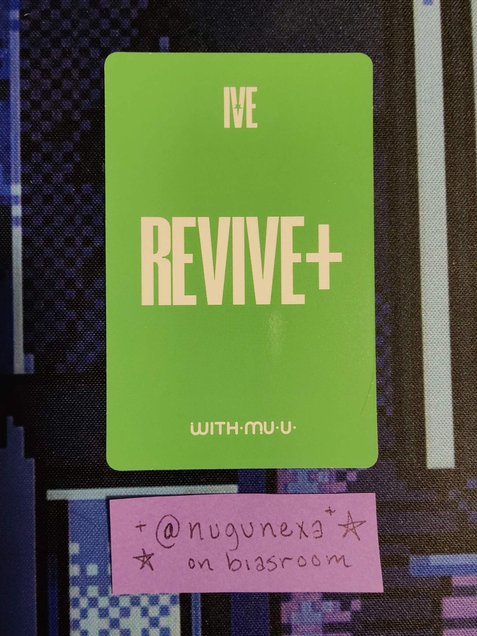 IVE Leeseo IVE - Leeseo - REVIVE+ Album pob (pre-order benefit) withmuu album photocard listing photo 2