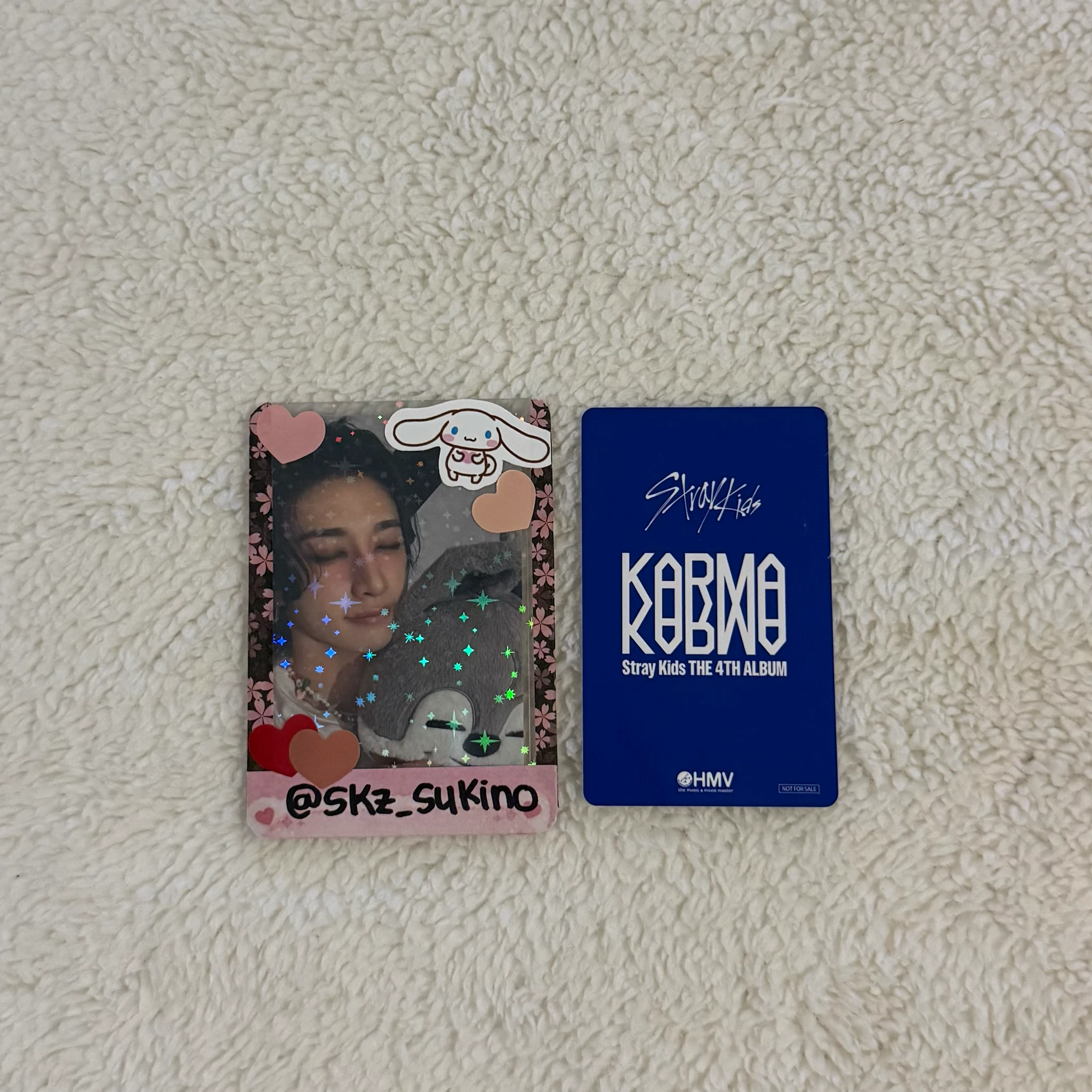 Stray Kids Bang Chan Stray Kids - Bang Chan - KARMA Album pre-order benefit (pob) hmv B version online listing photo 2