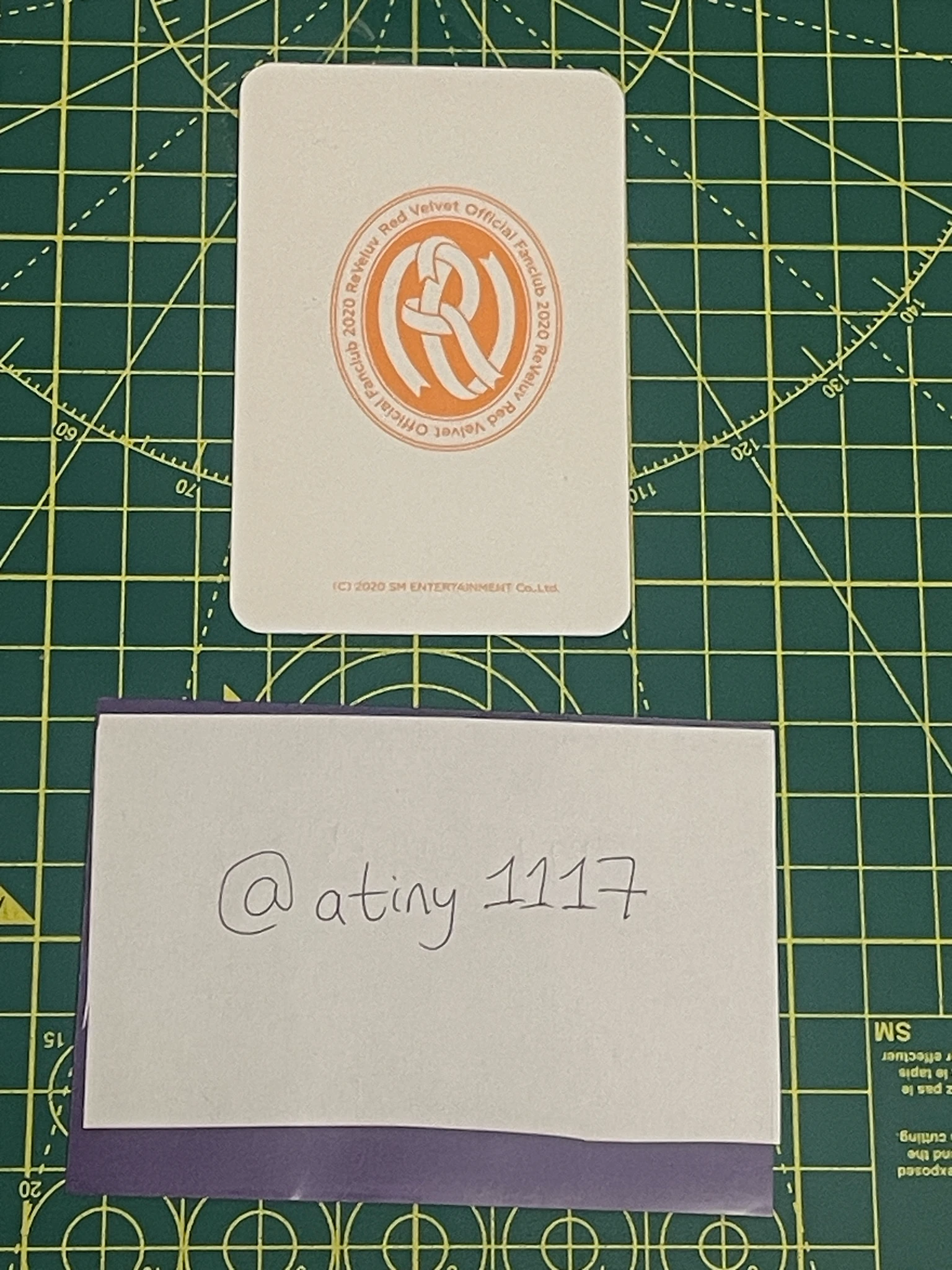 Red Velvet Joy Red Velvet - Joy - Official Fanclub Other 2020 version kit photocard photocard set fanclub/membership listing photo 2