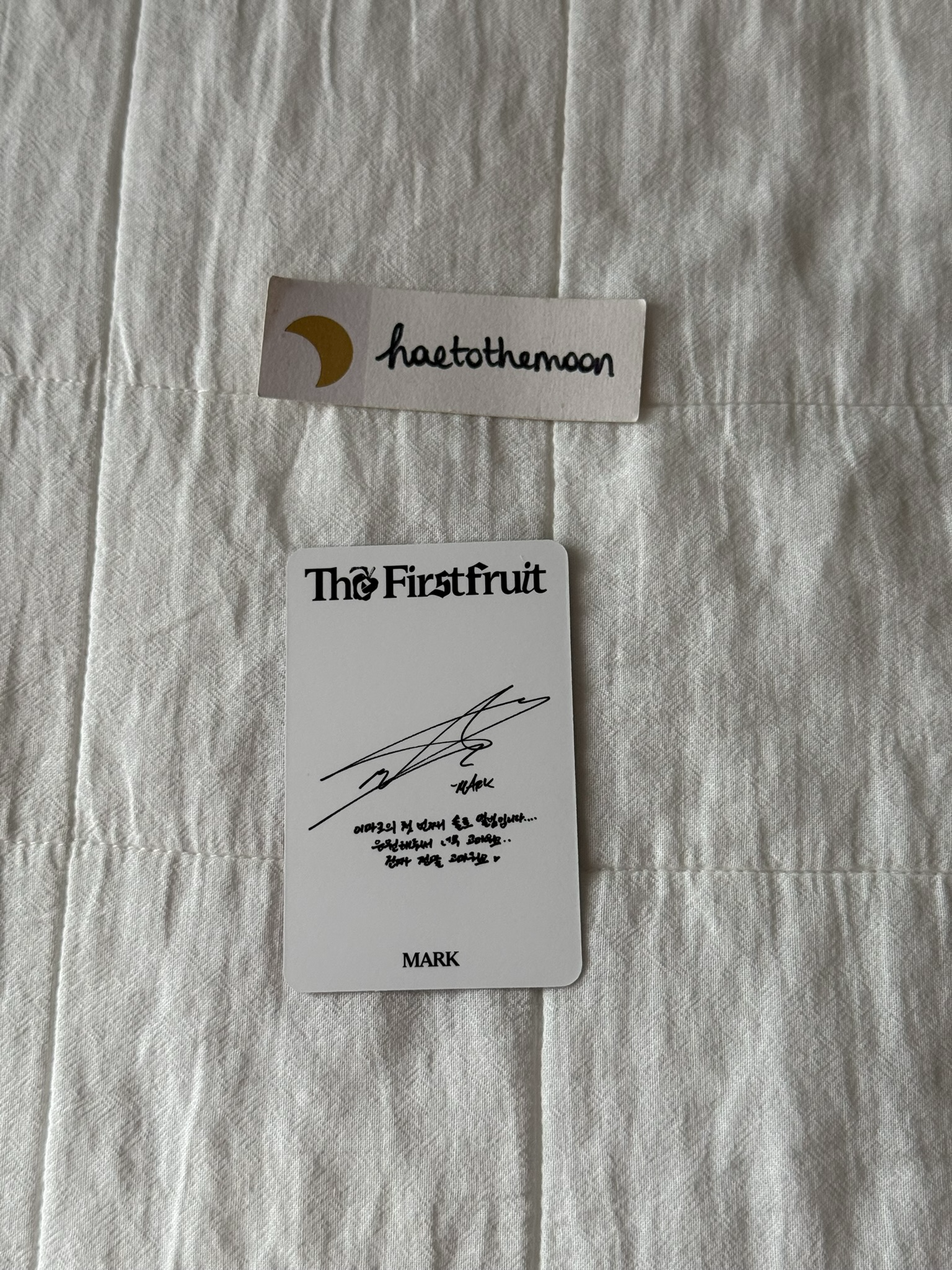 Mark Lee Mark NCT - Mark - The Firstfruit Album photobook ver. listing photo 2