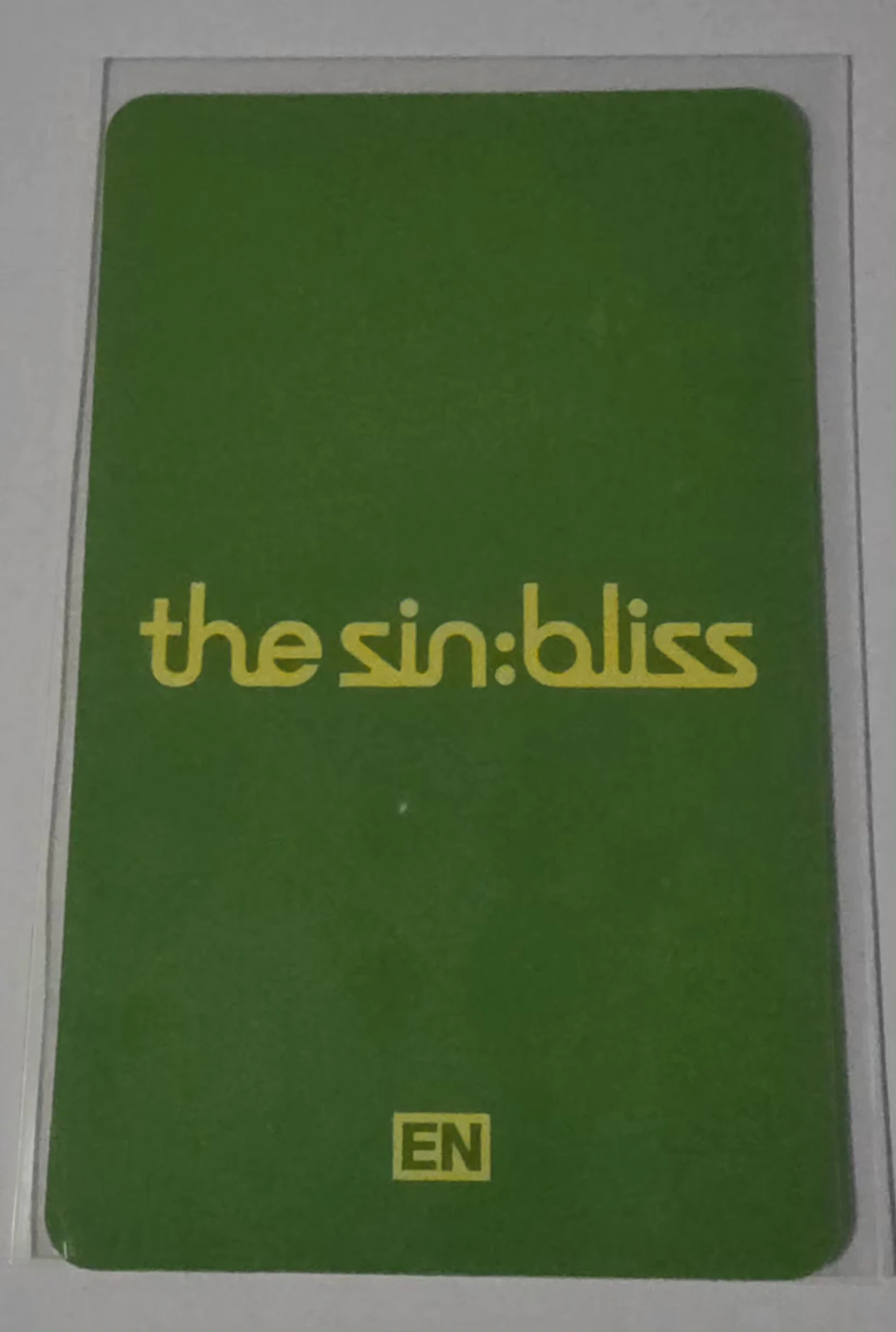 ENHYPEN Sunoo ENHYPEN - Sunoo - THE SIN: BLISS Album europe retail exclusive target listing photo 2