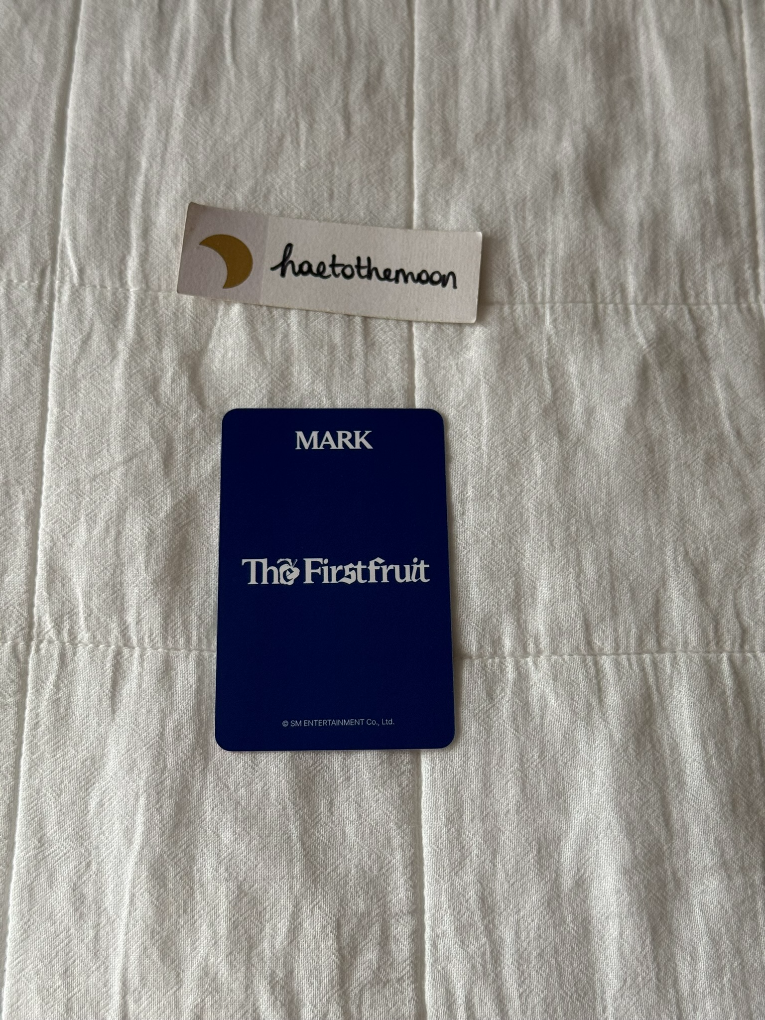 Mark Lee Mark NCT - Mark - The Firstfruit Album muvve photocard event listing photo 2