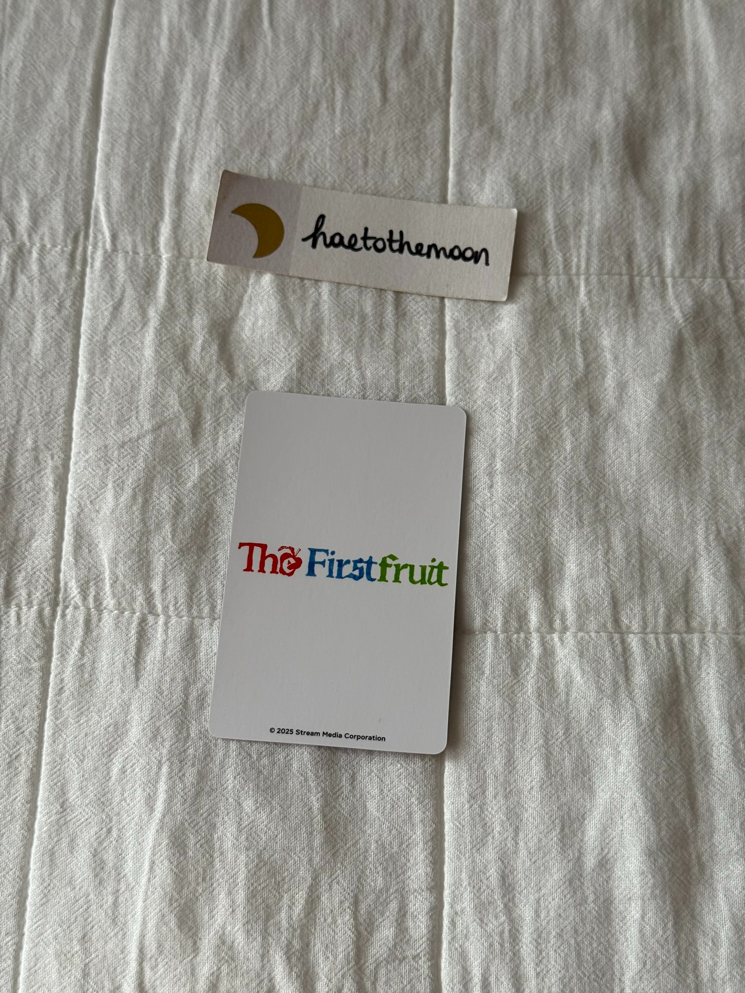 Mark Lee Mark Mark Lee - Mark - The Firstfruit Album photocard holder showcase japan merch photocard listing photo 2