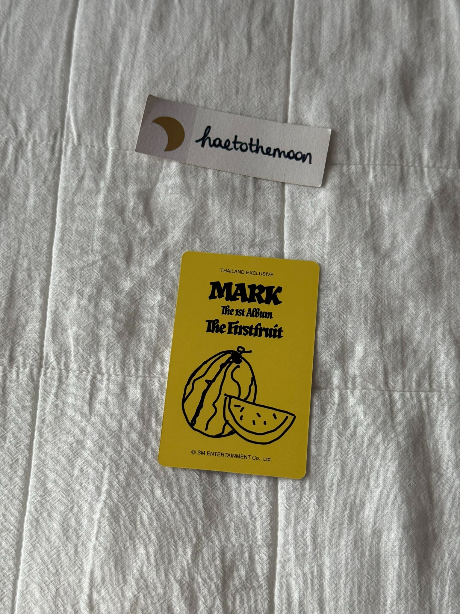 Mark Lee Mark NCT - Mark - The Firstfruit Album bangkok cafe event do concert listing photo 2