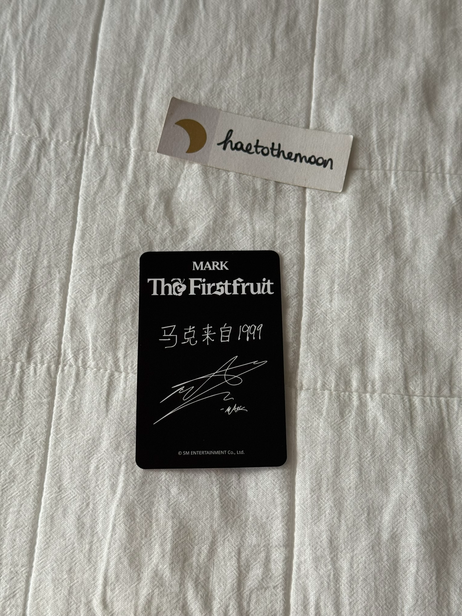 Mark Lee Mark NCT - Mark - The Firstfruit MD Other starriver pob (pre-order benefit) listing photo 2