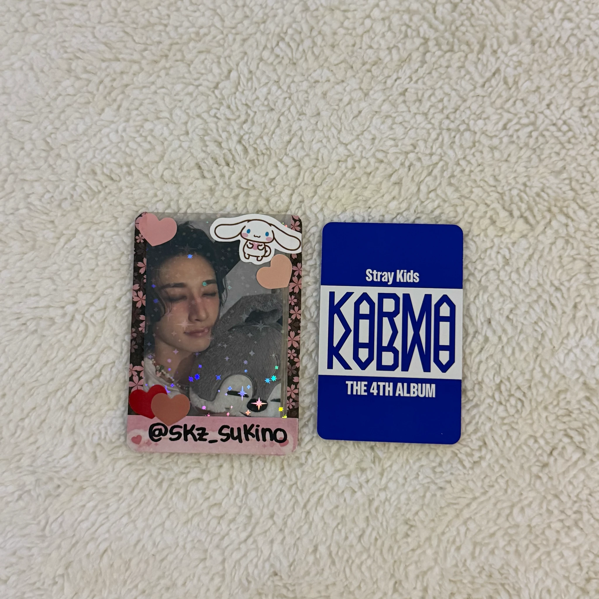 Stray Kids Bang Chan Stray Kids - Bang Chan - KARMA Album album photocard accordion version listing photo 2
