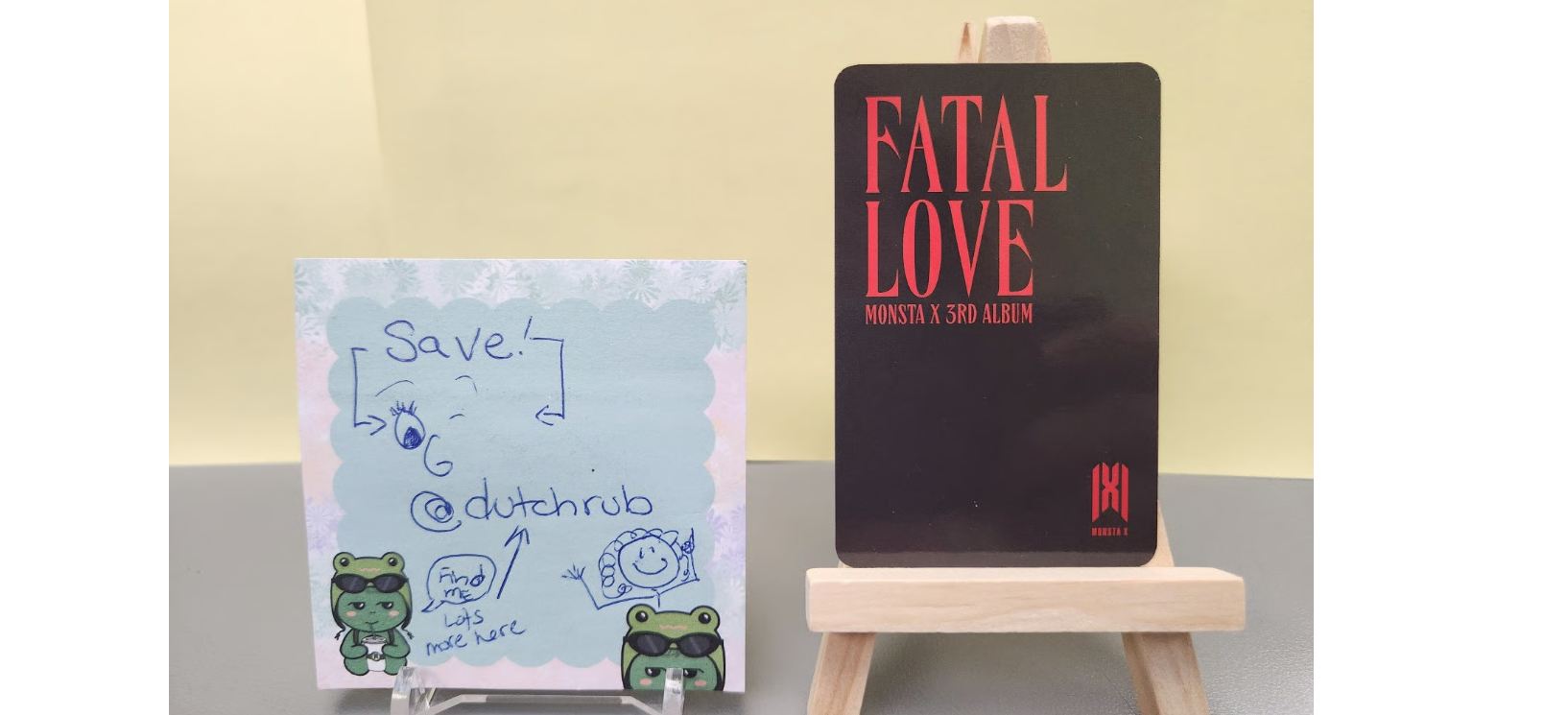 MONSTA X Shownu MONSTA X - Shownu - Fatal Love Album pob (pre-order benefit) ktown4u listing photo 2