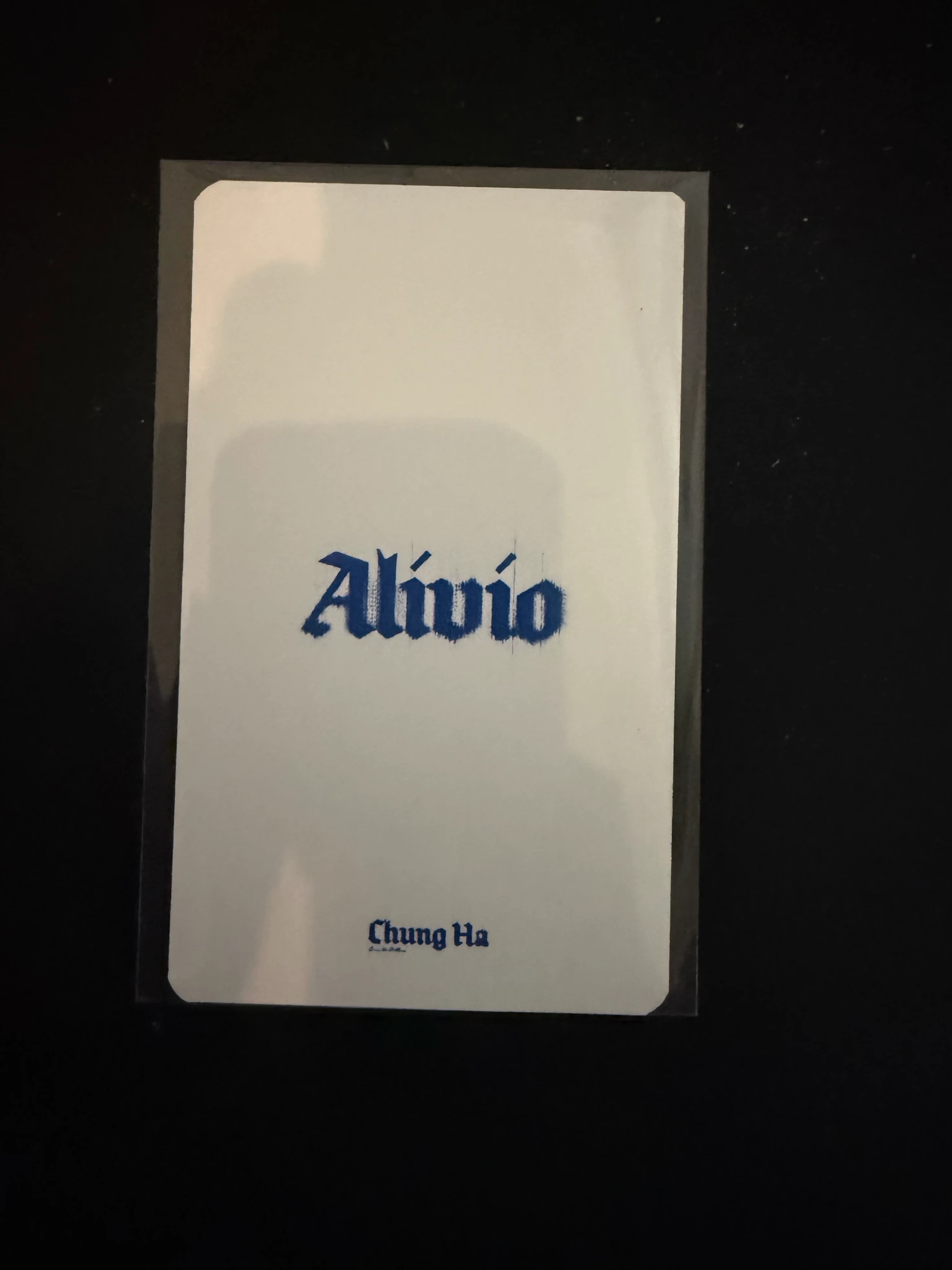 Chung Ha Chung Ha Chung Ha - Chung Ha - Alivio Album jjmuze fansign listing photo 2