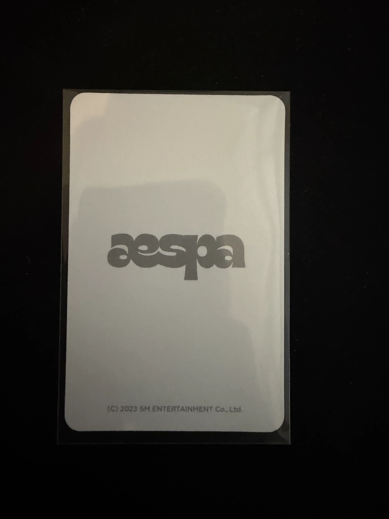 aespa Giselle aespa - Giselle - Come To My Illusion Event pop-up store merch photocard trading card C version listing photo 2
