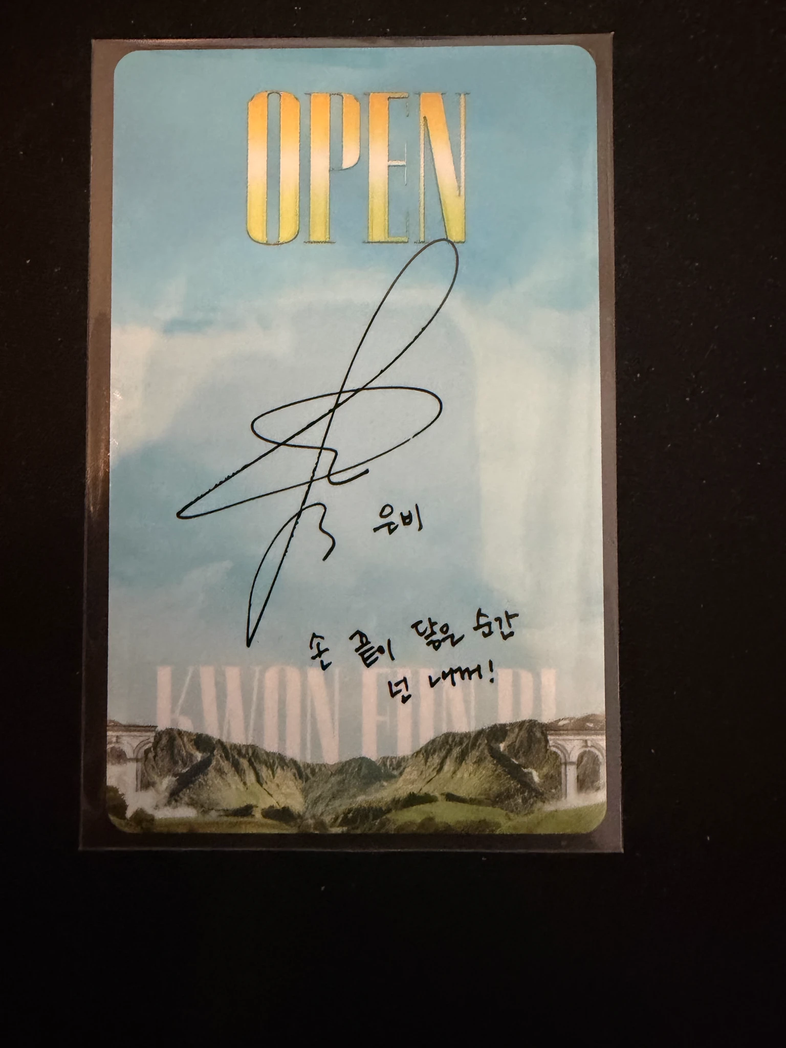 Kwon Eunbi Kwon Eunbi Kwon Eunbi - Kwon Eunbi - Open Album photocard set special version first press only listing photo 2