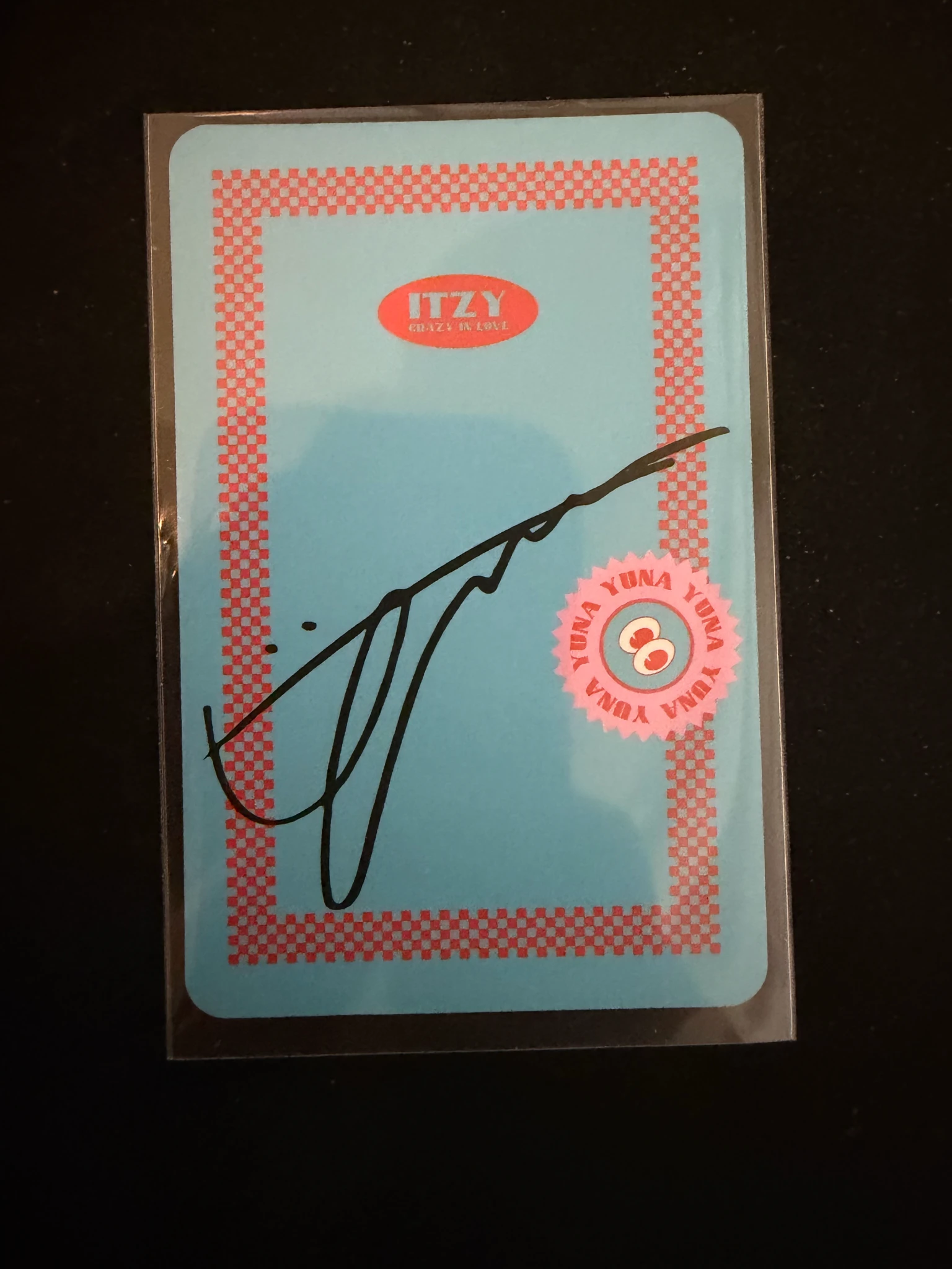 ITZY Yuna ITZY - Yuna - Crazy in Love Album jewel case album photocard listing photo 2