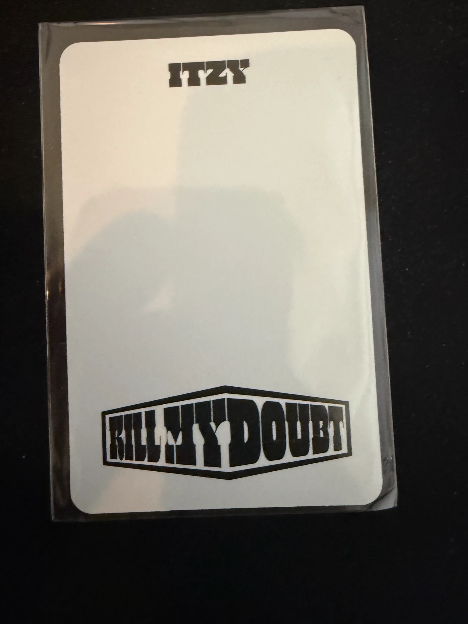 ITZY Yuna ITZY - Yuna - KILL MY DOUBT Album album photocard special ver. listing photo 2