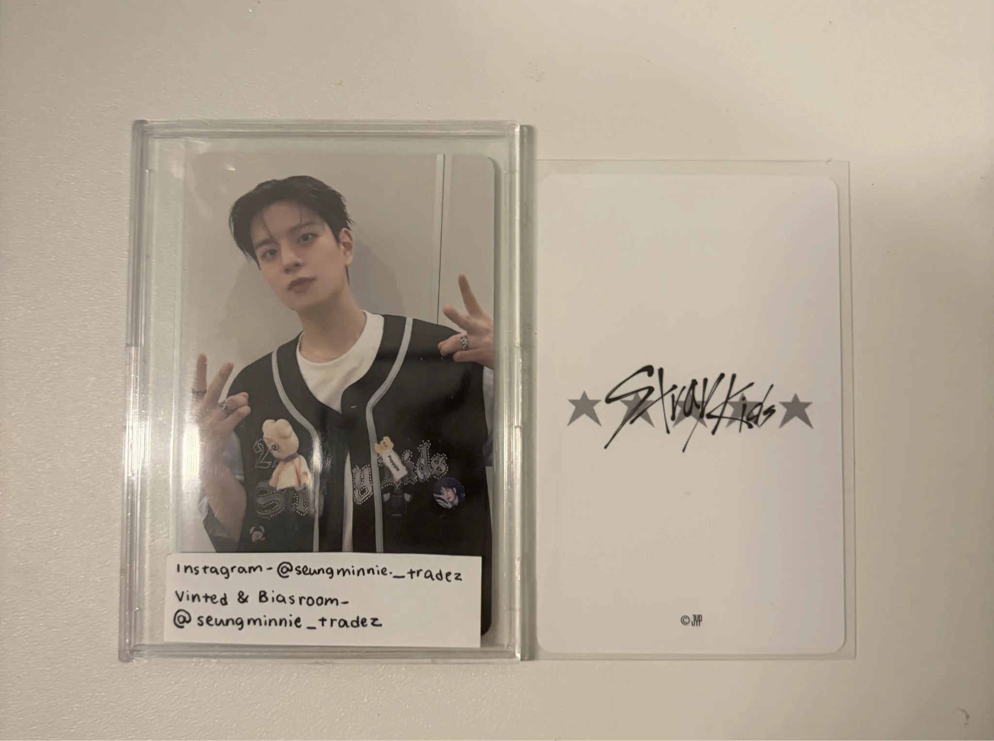 Stray Kids Hyunjin Stray Kids - Hyunjin - 5-Star Dome Tour 2023 Event merch photocard photocard set A version japan listing photo 2