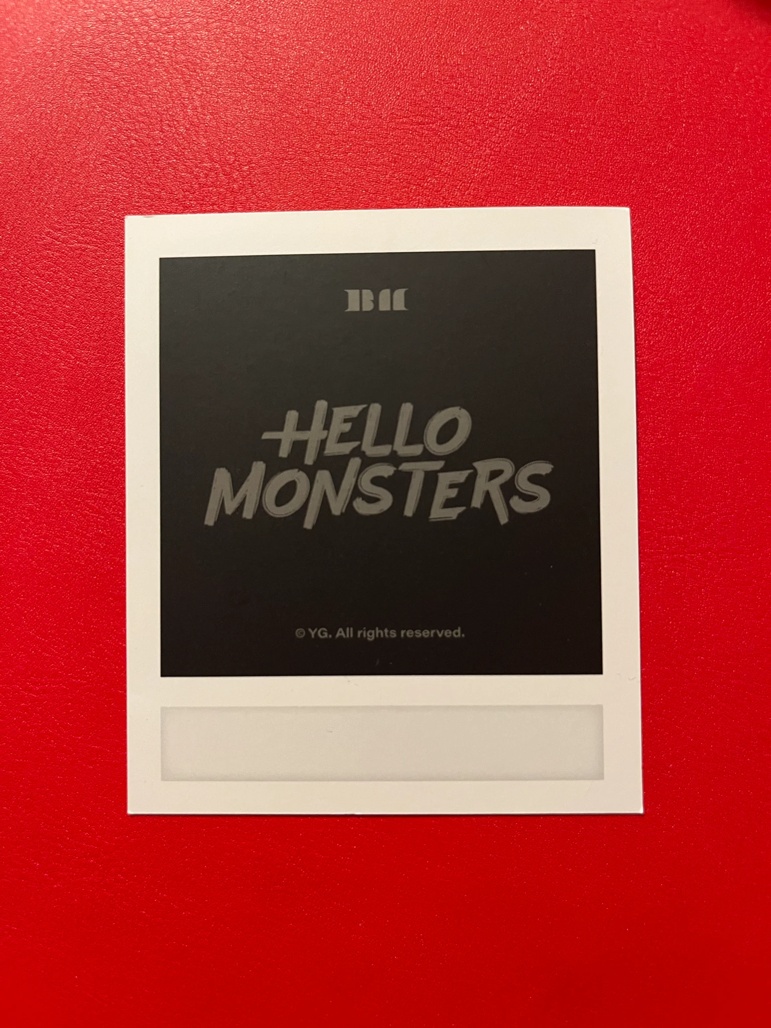 BABYMONSTER Asa BABYMONSTER - Asa - Hello Monsters 1st World Tour Event polaroid merch inclusion listing photo 2