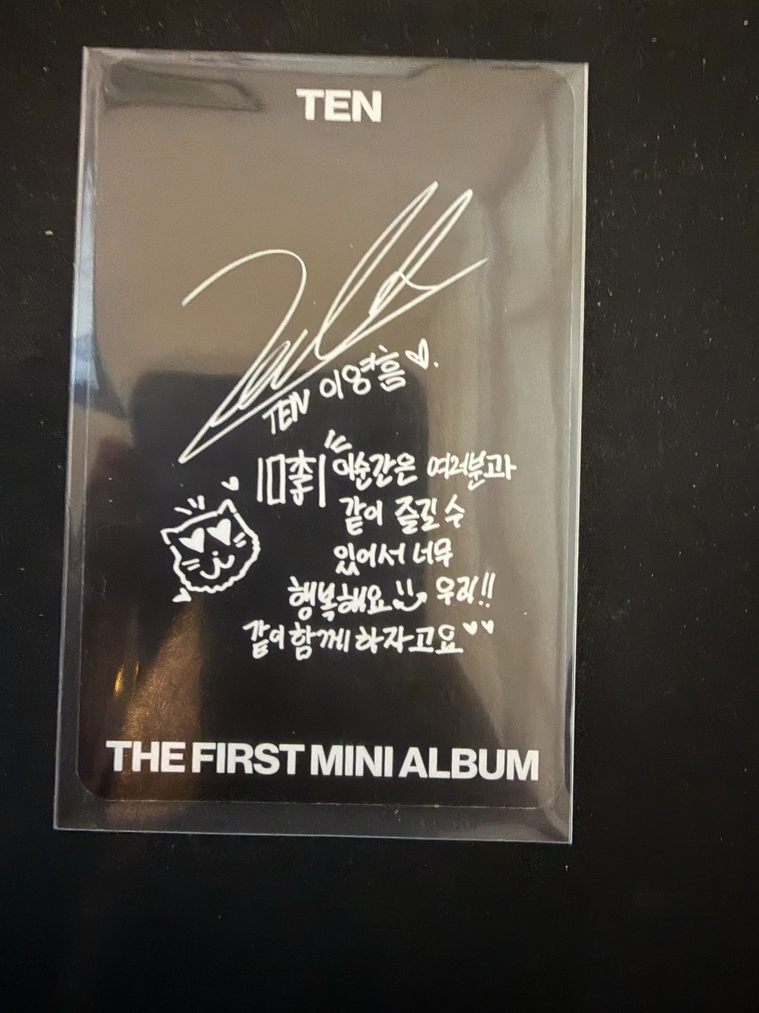 NCT Ten NCT - Ten - TEN Album smini version listing photo 2