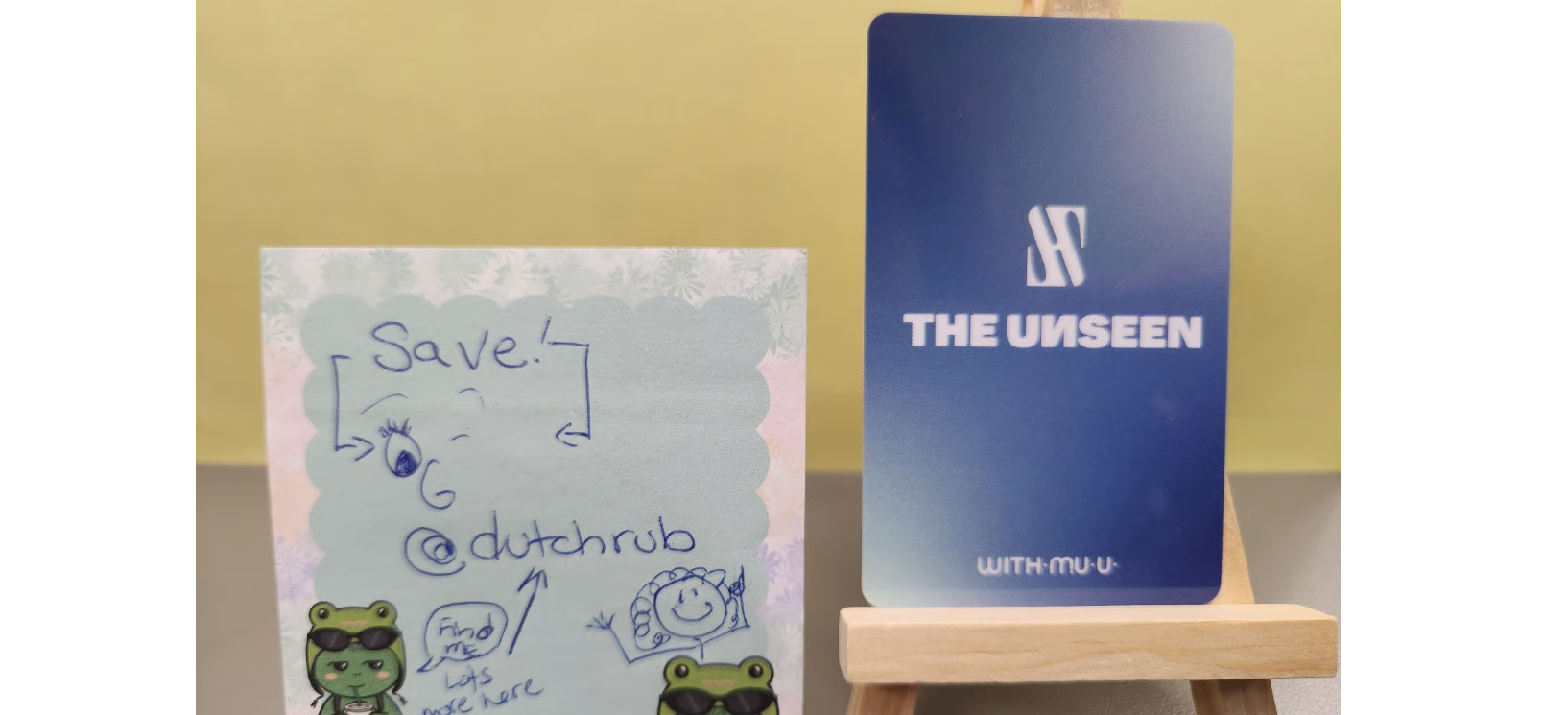 MONSTA X Shownu MONSTA X - Shownu - The Unseen Album sub-unit album lucky draw (LD) withmuu/withdrama pvc card listing photo 2