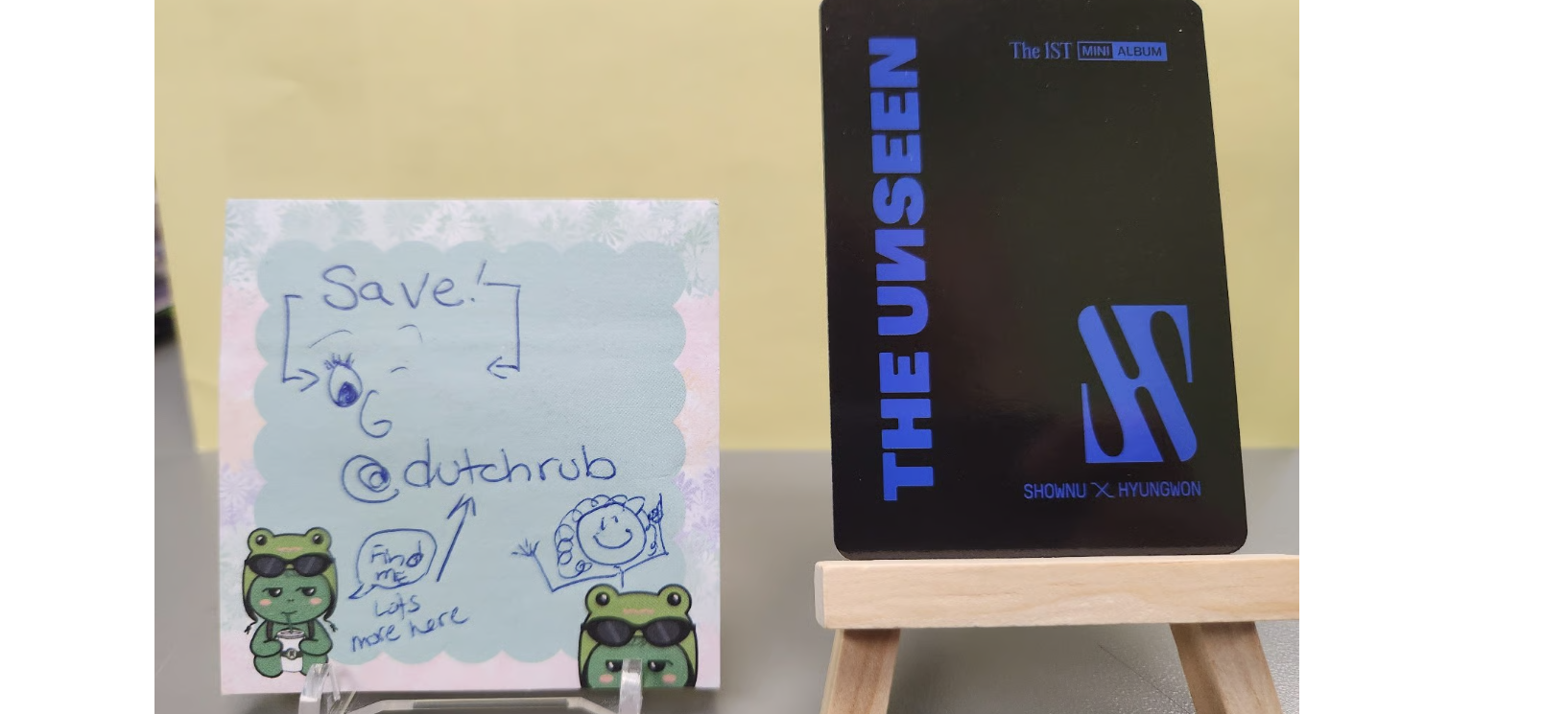 MONSTA X Shownu MONSTA X - Shownu - The Unseen Album apple music fansign round 2 sub-unit album video call/fancall listing photo 2