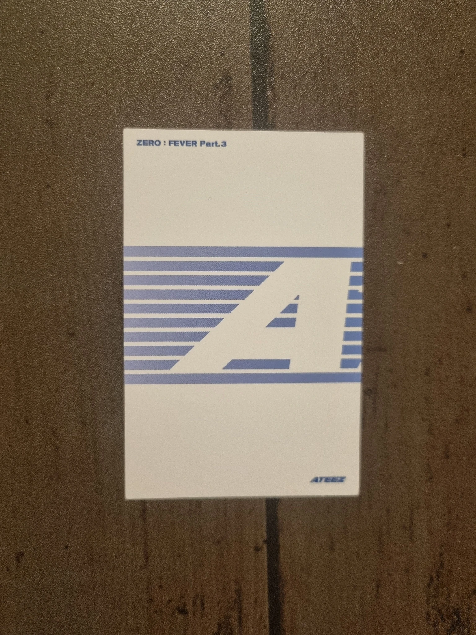 ATEEZ Hongjoong ATEEZ - Hongjoong - ZERO : FEVER Part.3 Album Z Ver. 1 listing photo 2
