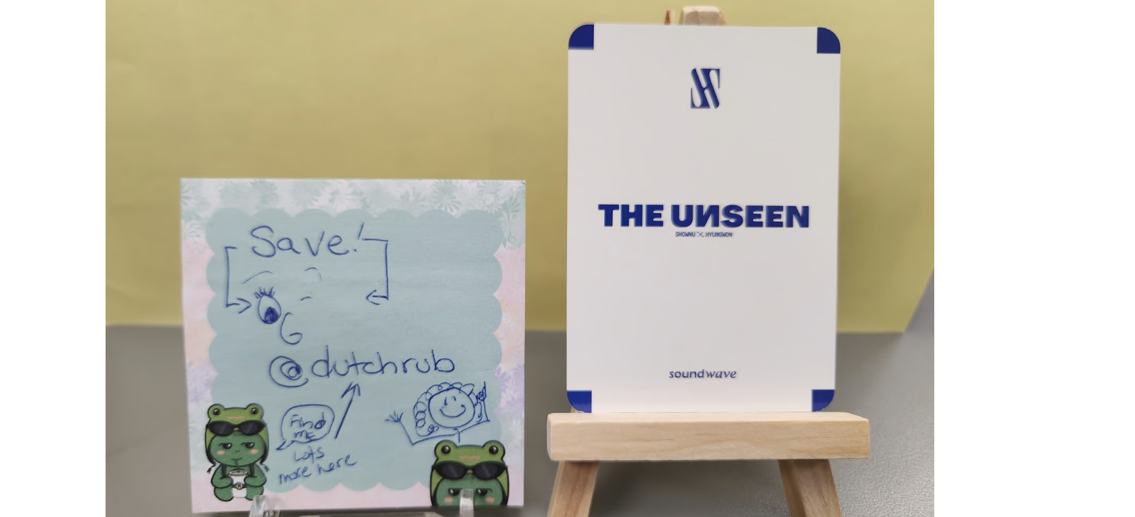 MONSTA X Shownu MONSTA X - Shownu - The Unseen Album soundwave lucky draw sub-unit album listing photo 2