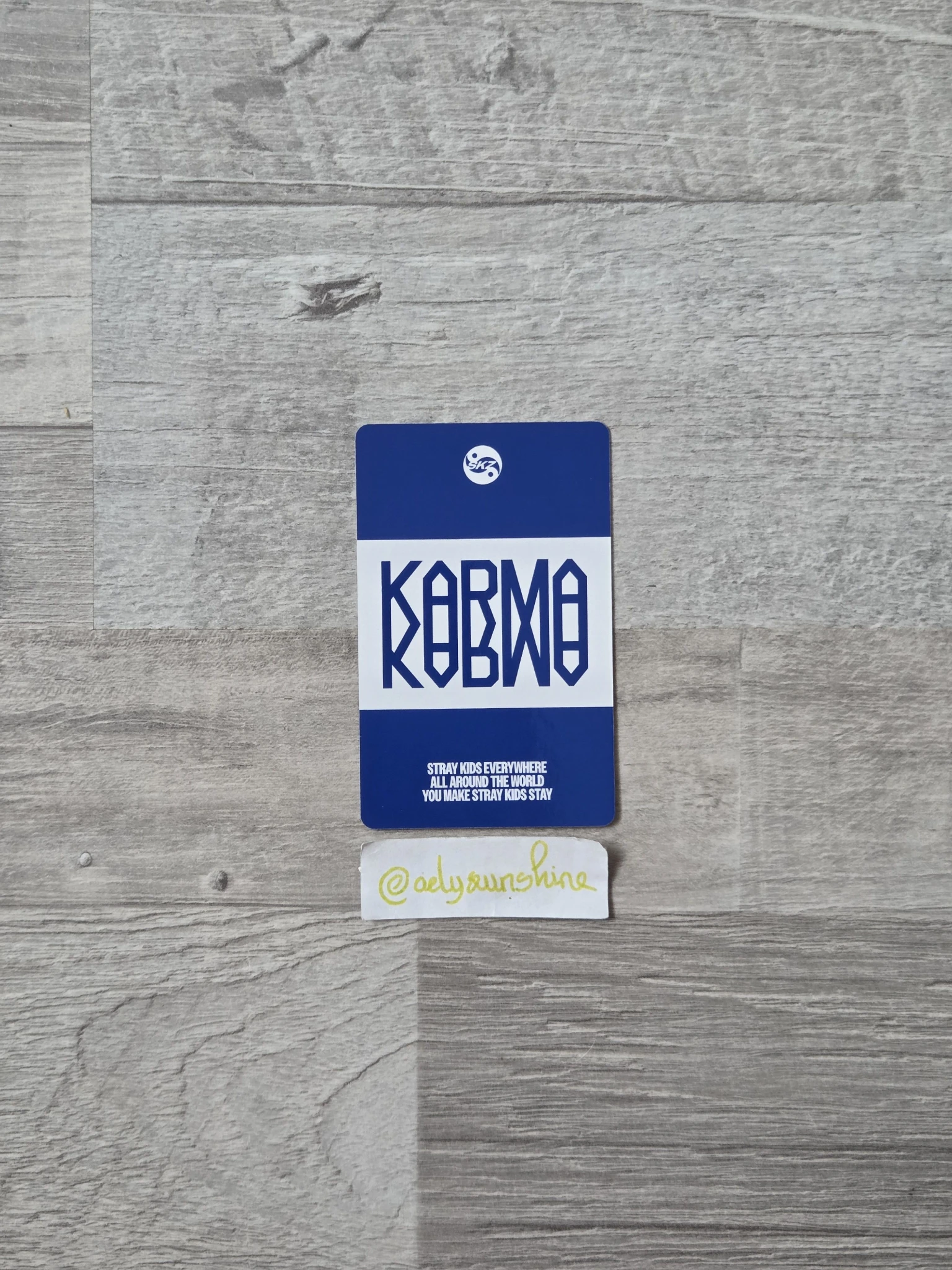 Stray Kids Seungmin Stray Kids - Seungmin - KARMA Album fans shop video call fansign listing photo 2
