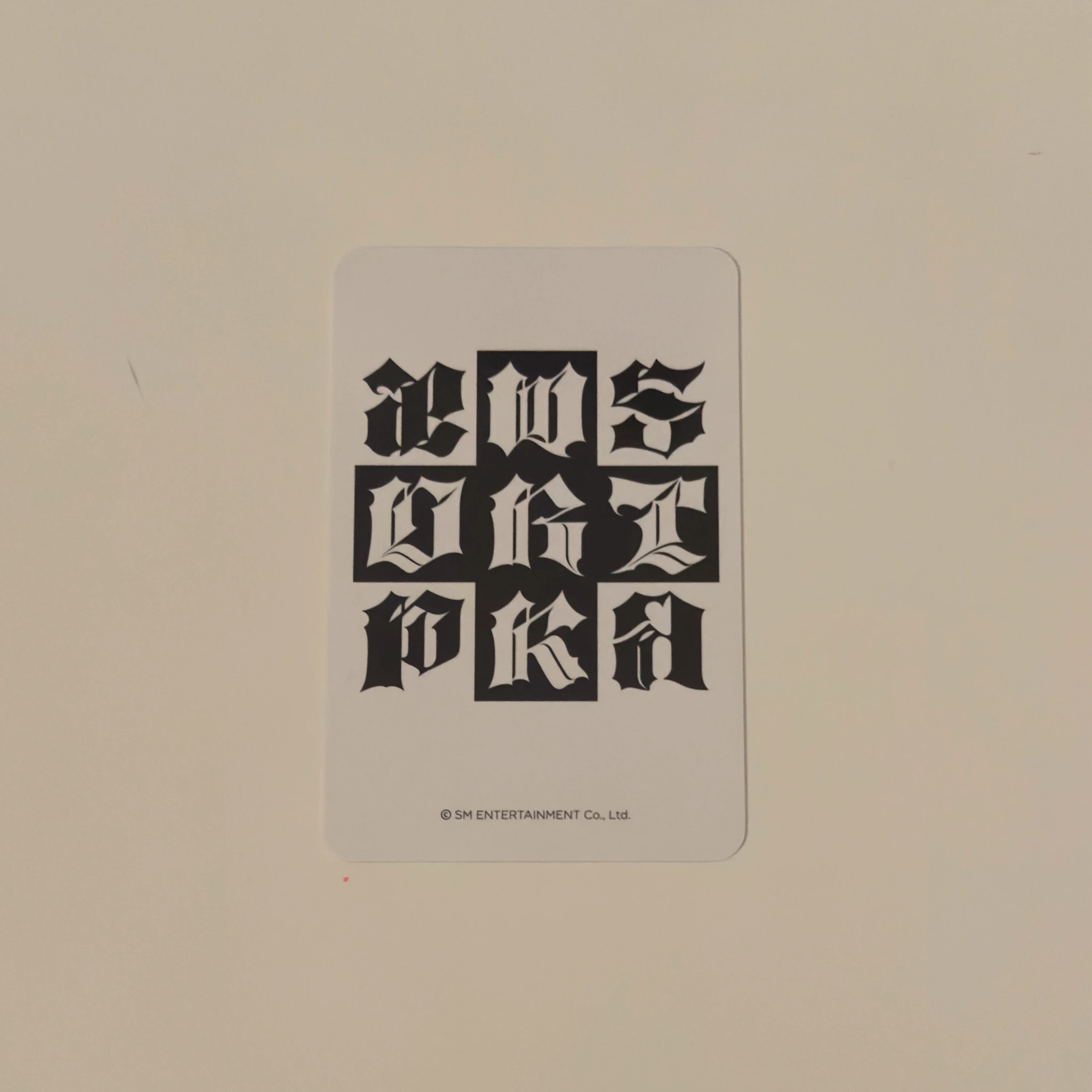 aespa Winter aespa - Winter - Dirty Work Album pob (pre-order benefit) makestar lucky draw (LD) listing photo 2