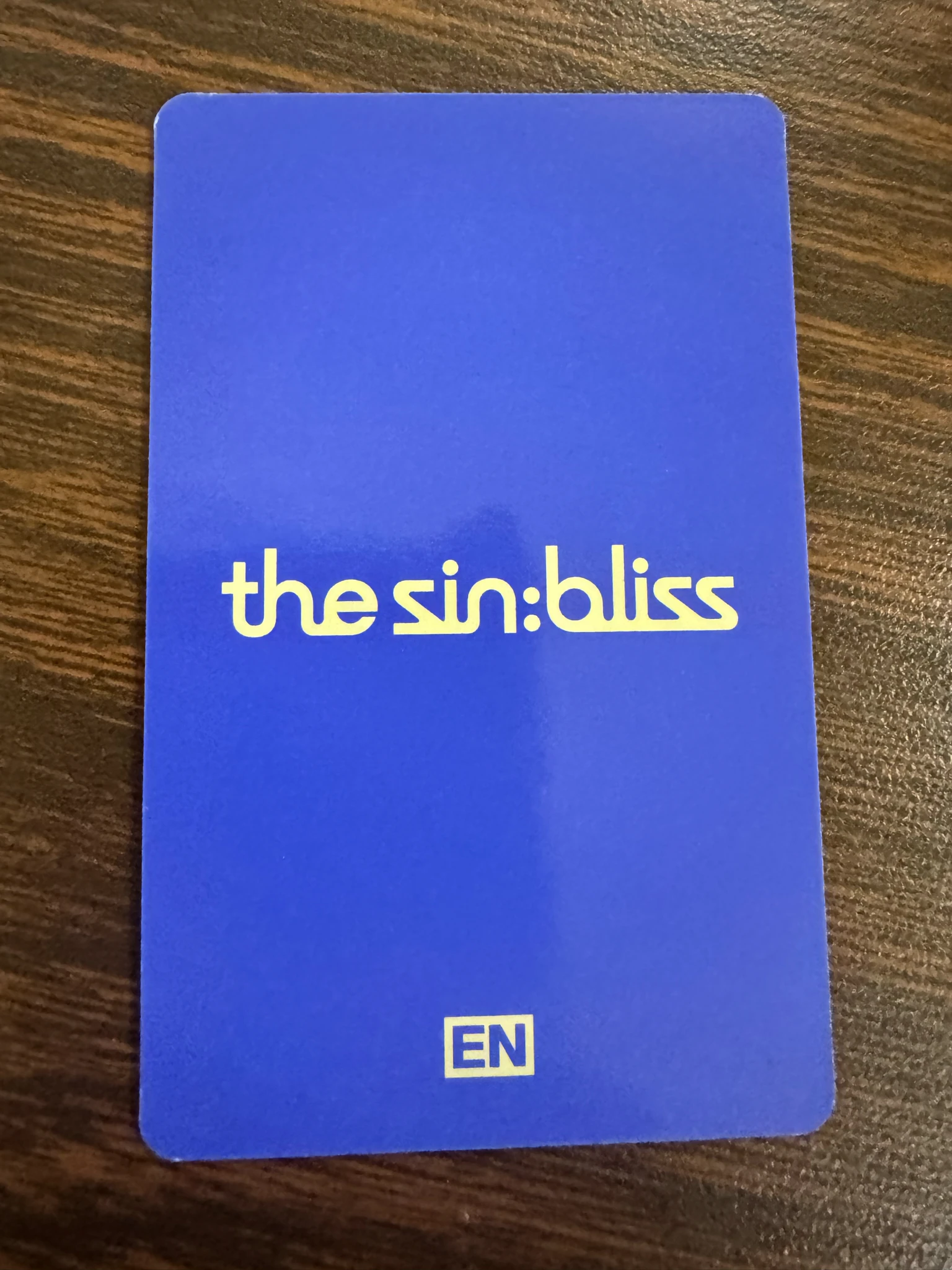 ENHYPEN Sunoo ENHYPEN - Sunoo - THE SIN: BLISS Album weverse japan shop (wvj) lucky draw (LD) round 1 listing photo 2