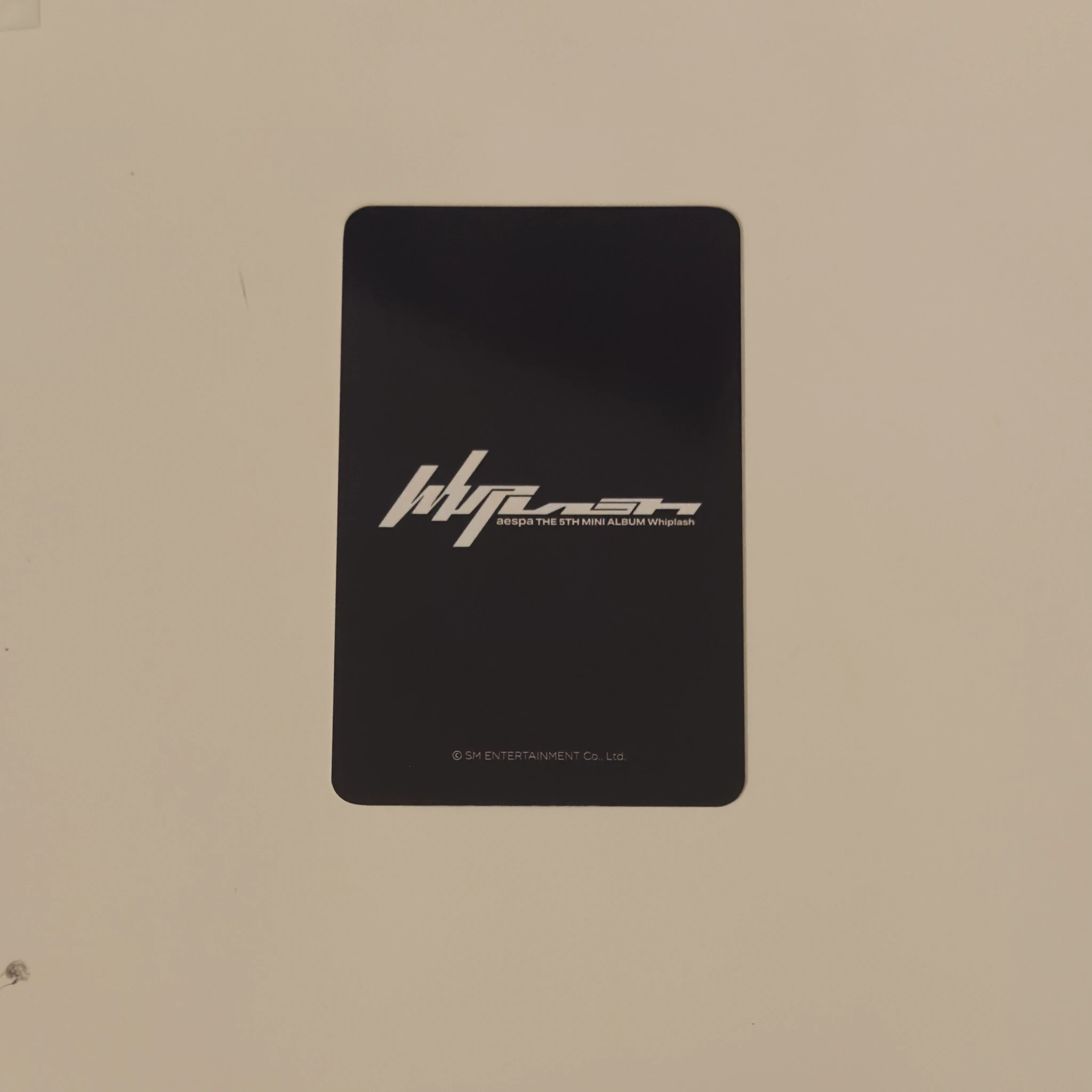 aespa Winter aespa - Winter - Whiplash Album pob (pre-order benefit) ktown4u listing photo 2