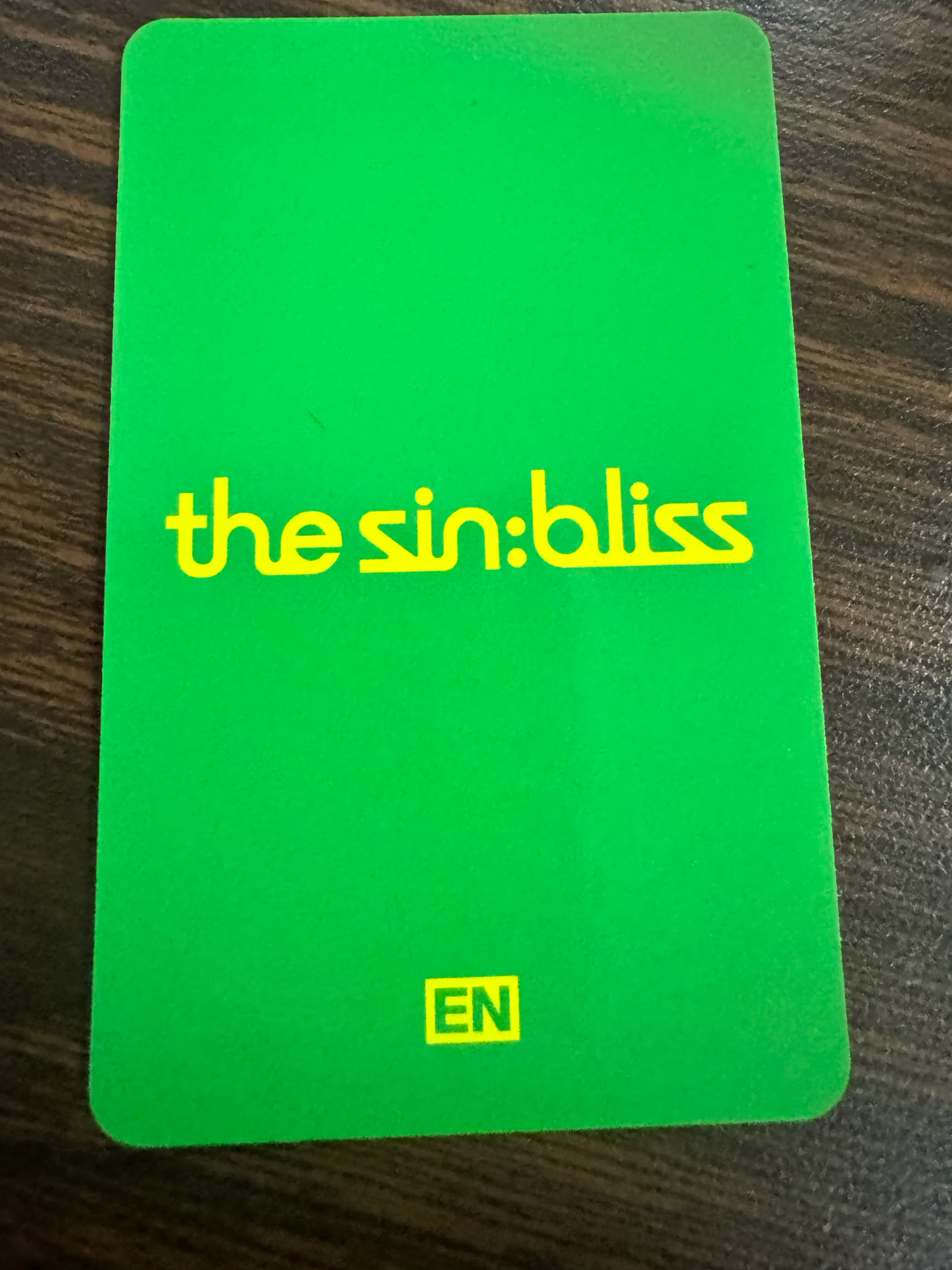 ENHYPEN Sunoo ENHYPEN - Sunoo - THE SIN: BLISS Album europe retail exclusive target listing photo 2