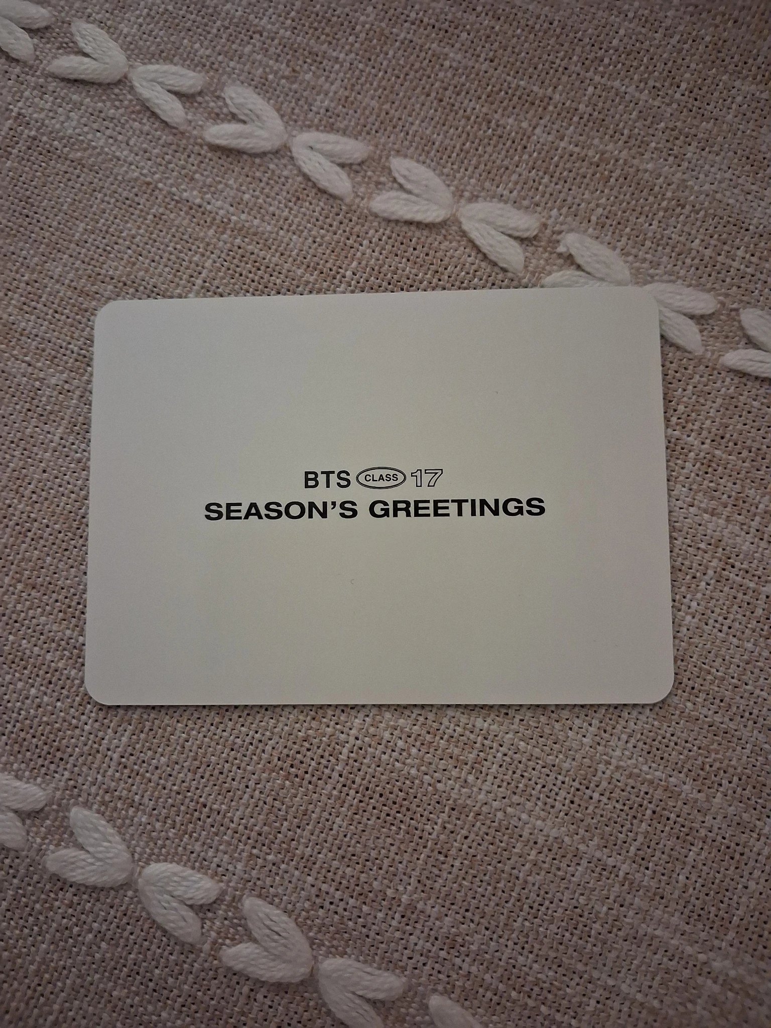 BTS SUGA BTS - SUGA - 2017 Season's Greetings Other listing photo 2
