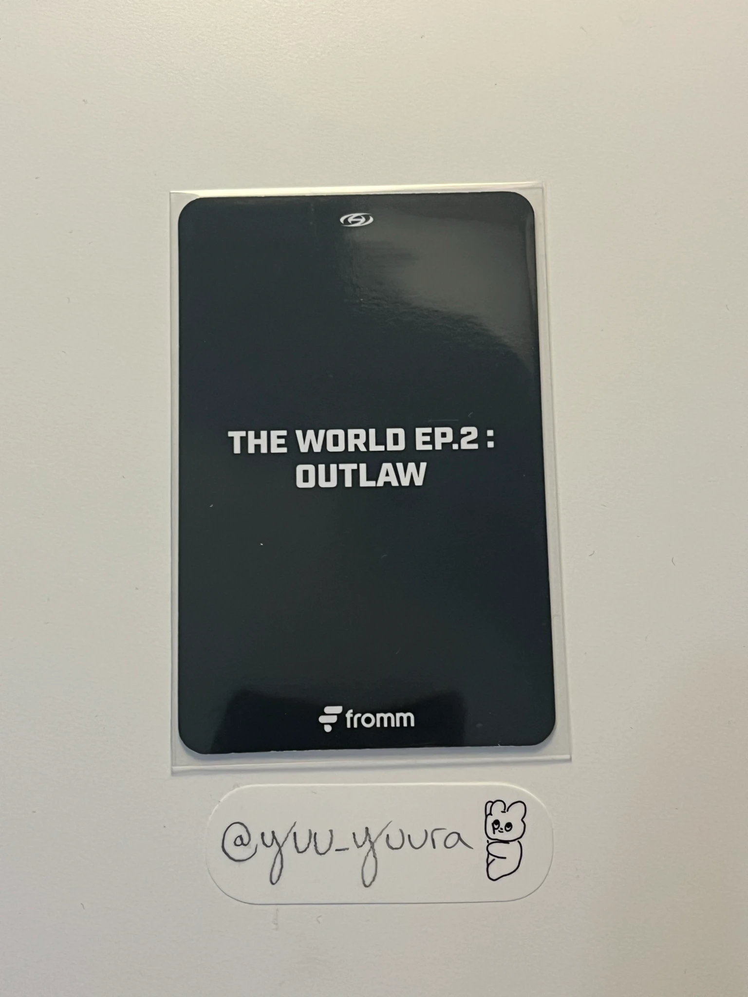 ATEEZ Wooyoung ATEEZ - Wooyoung - THE WORLD EP.2 : OUTLAW Album pre-order benefit (pob) listing photo 2