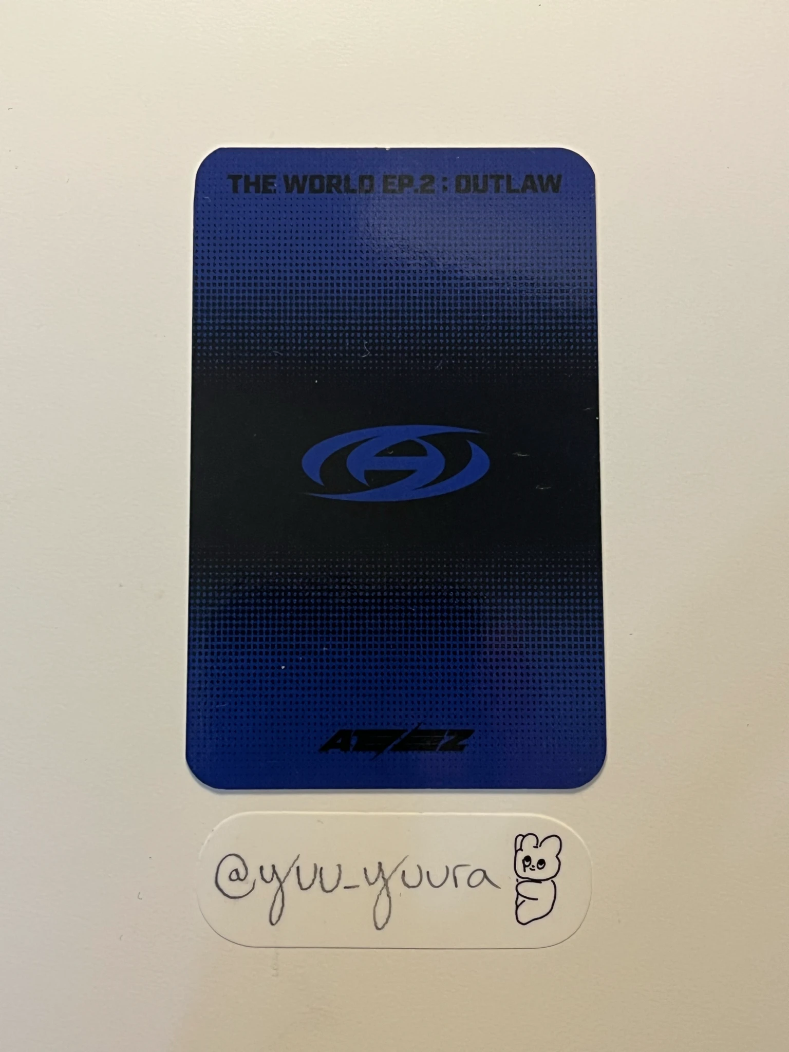 ATEEZ Hongjoong ATEEZ - Hongjoong - THE WORLD EP.2 : OUTLAW Album album photocard listing photo 2
