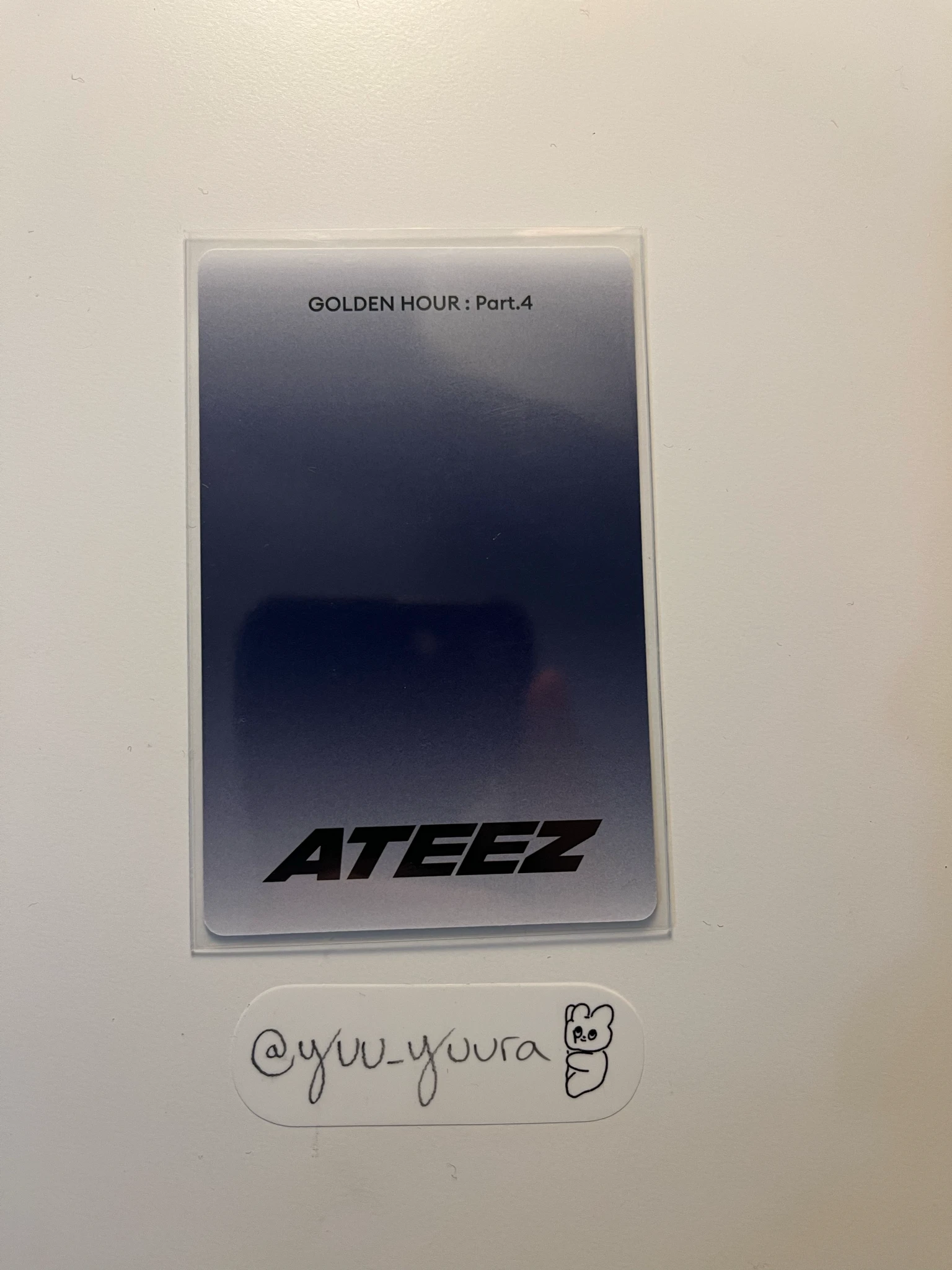 ATEEZ Hongjoong ATEEZ - Hongjoong - Golden Hour : Part.4 Album album photocard poca album listing photo 2