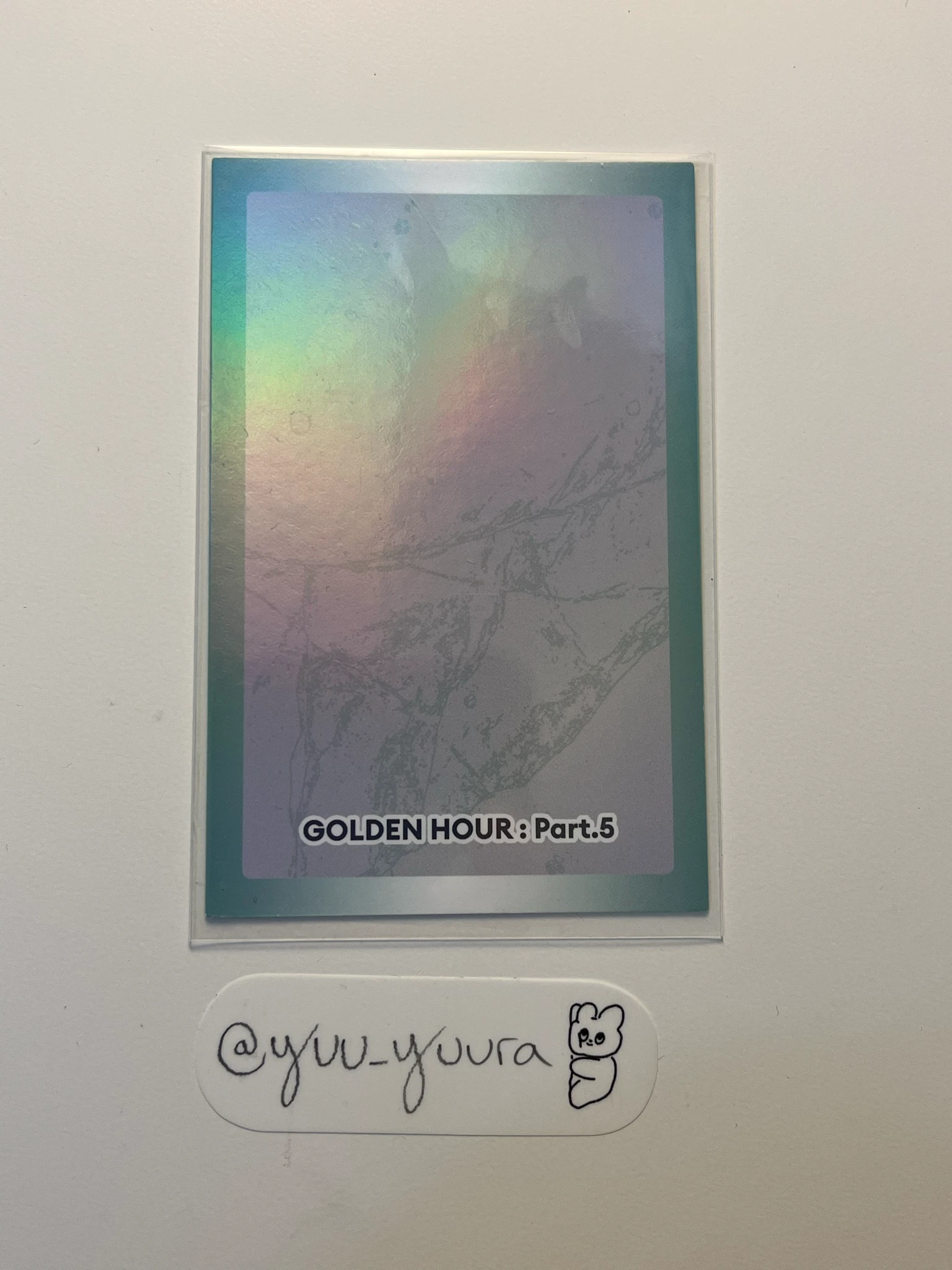 ATEEZ Yunho ATEEZ - Yunho - GOLDEN HOUR : Part.5 Album holographic (hologram) listing photo 2