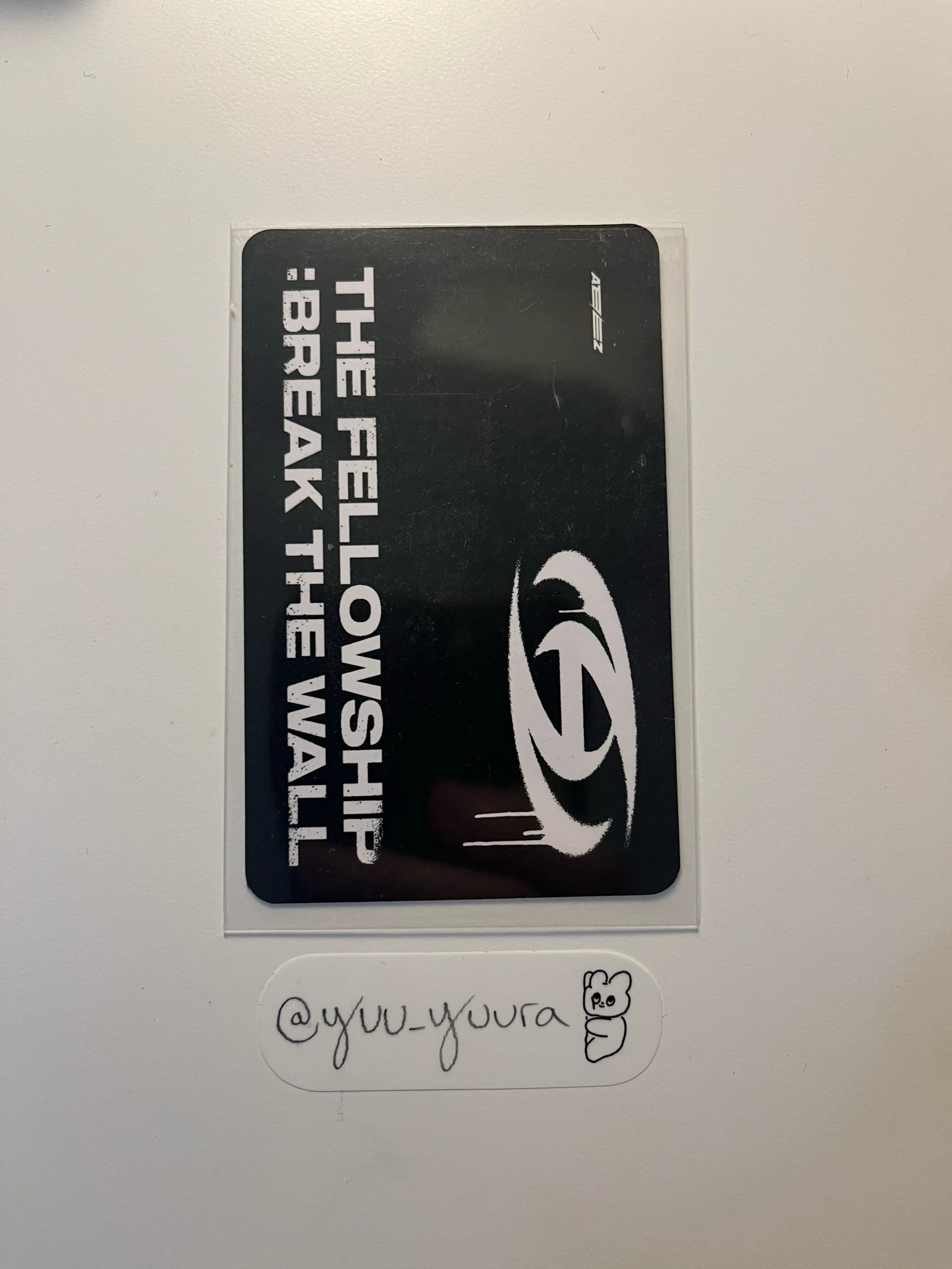 ATEEZ ATEEZ - The Fellowship: Break The Wall Event merch photocard bag listing photo 2