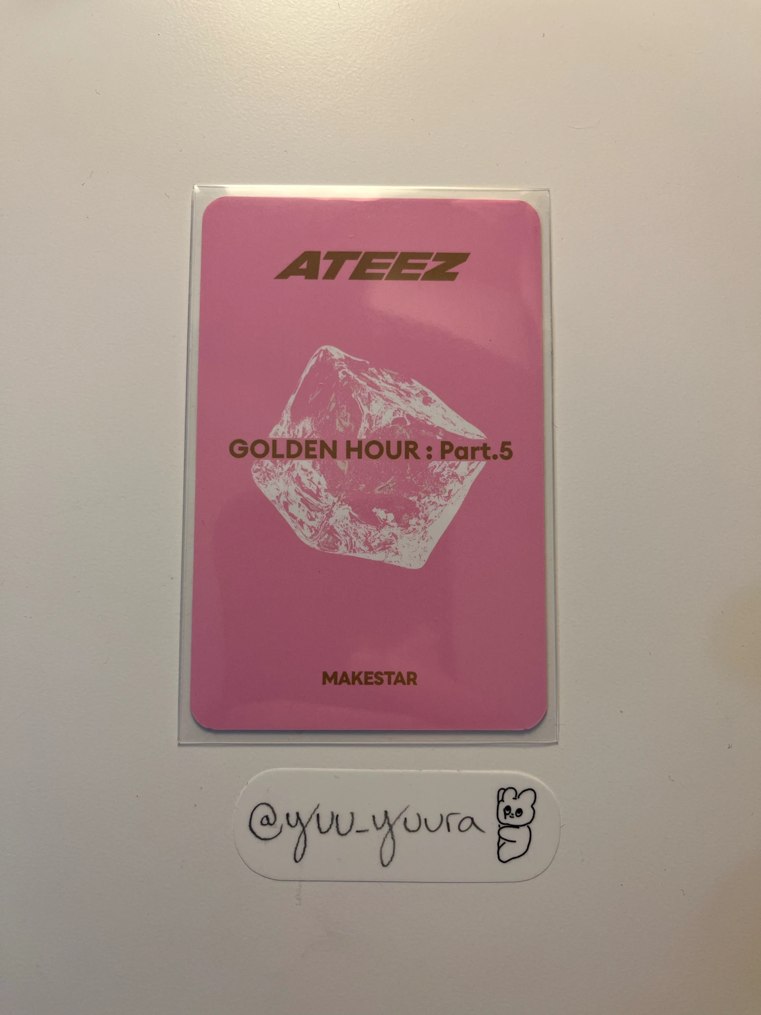 ATEEZ ATEEZ - Seonghwa & Yunho - GOLDEN HOUR : Part.5 Album makestar photocard event listing photo 2