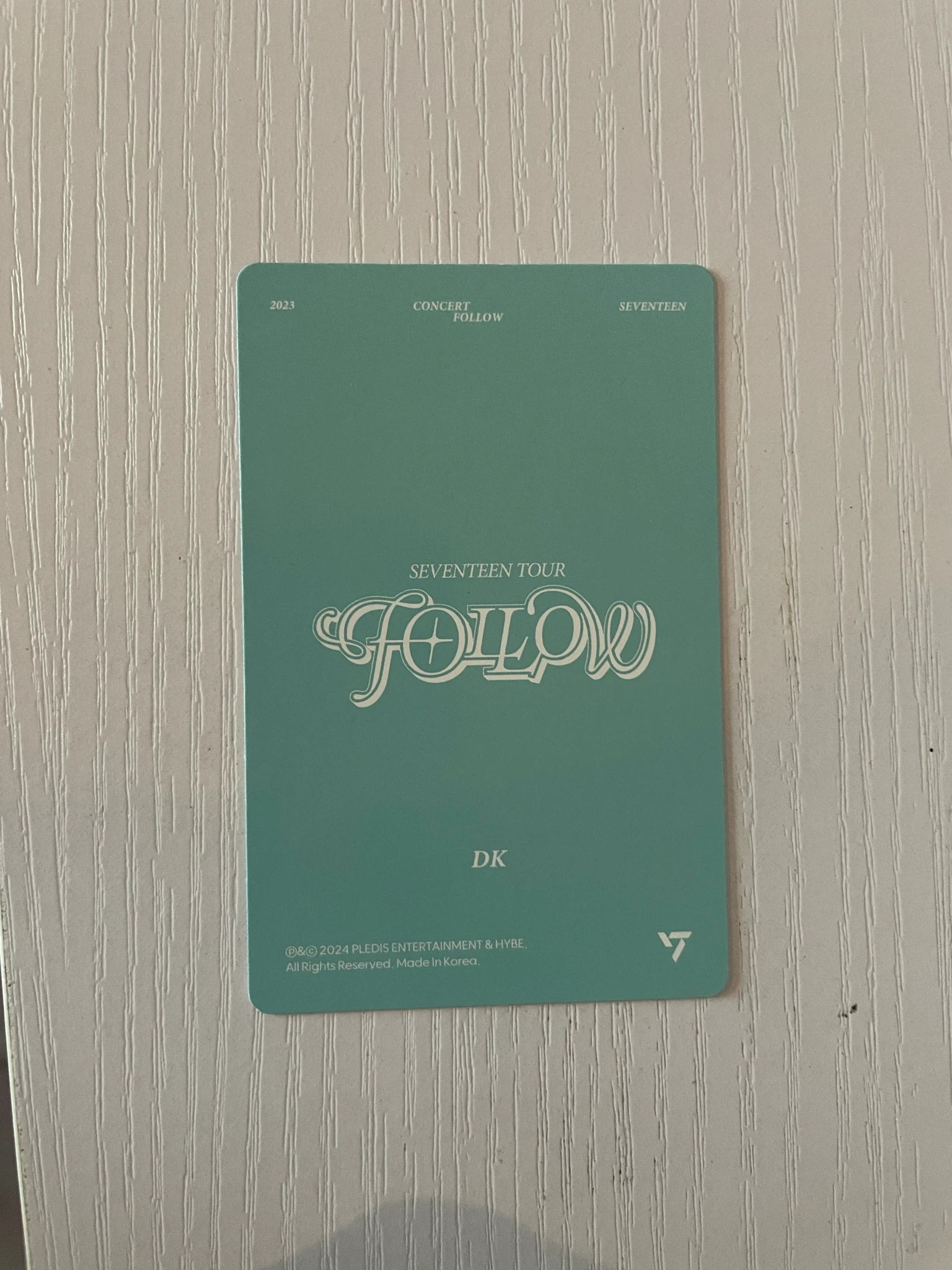 SEVENTEEN DK SEVENTEEN - DK - [Follow] Tour Event digicode version seoul listing photo 2
