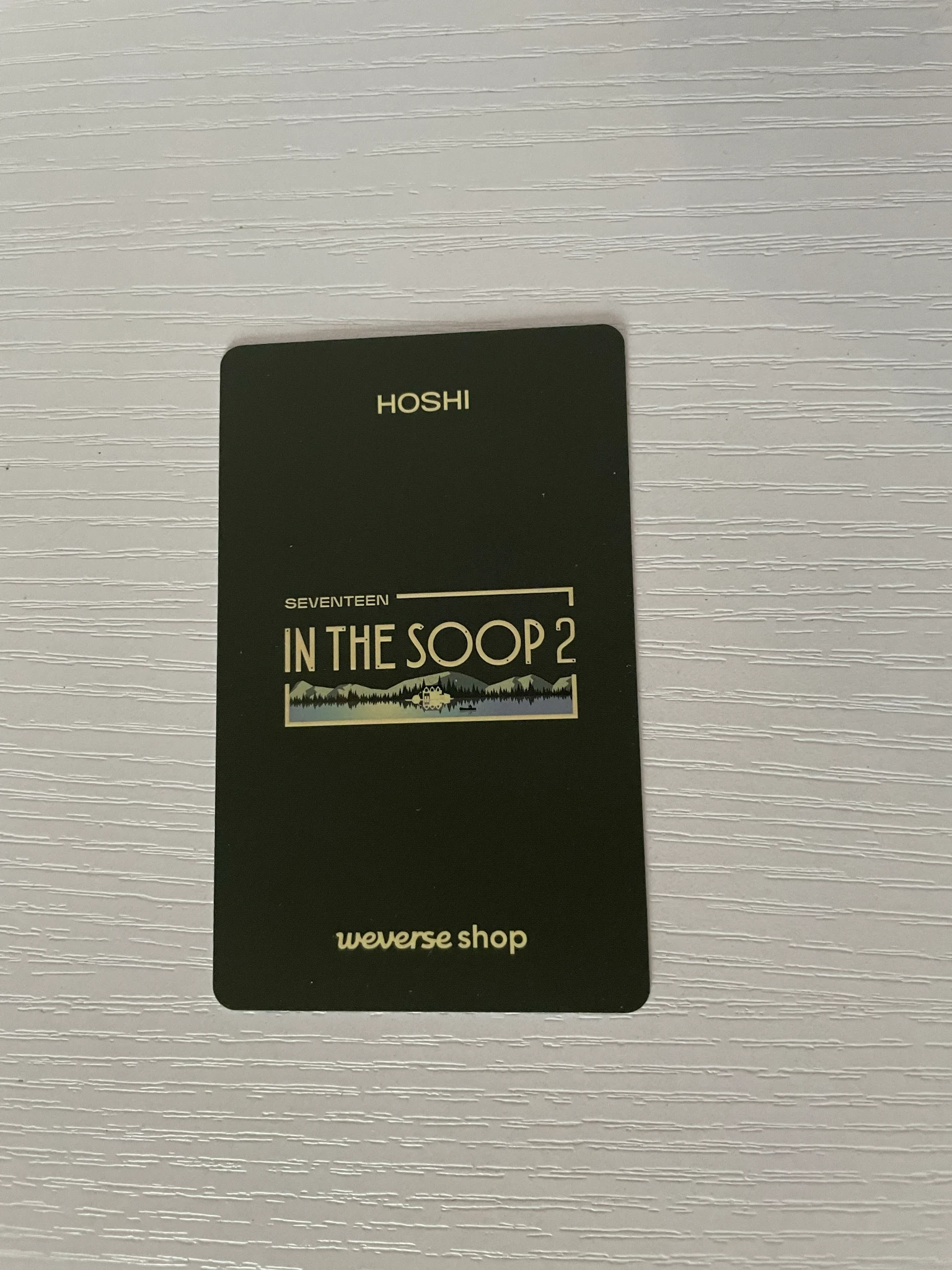 SEVENTEEN Hoshi SEVENTEEN - Hoshi - IN THE SOOP SEASON 2 Other weverse global shop (wvg) special gift listing photo 2