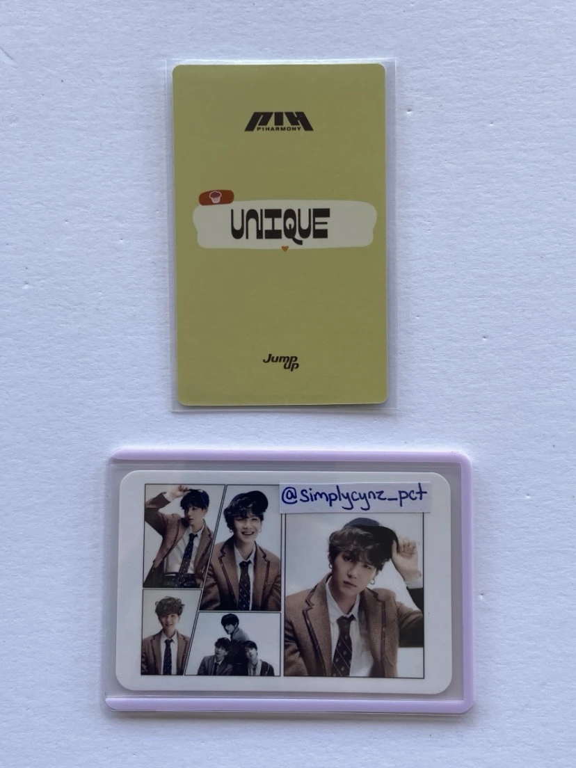 P1Harmony Jiung P1Harmony - Jiung - UNIQUE Album jump up fansign video call (fancall) compact version listing photo 2