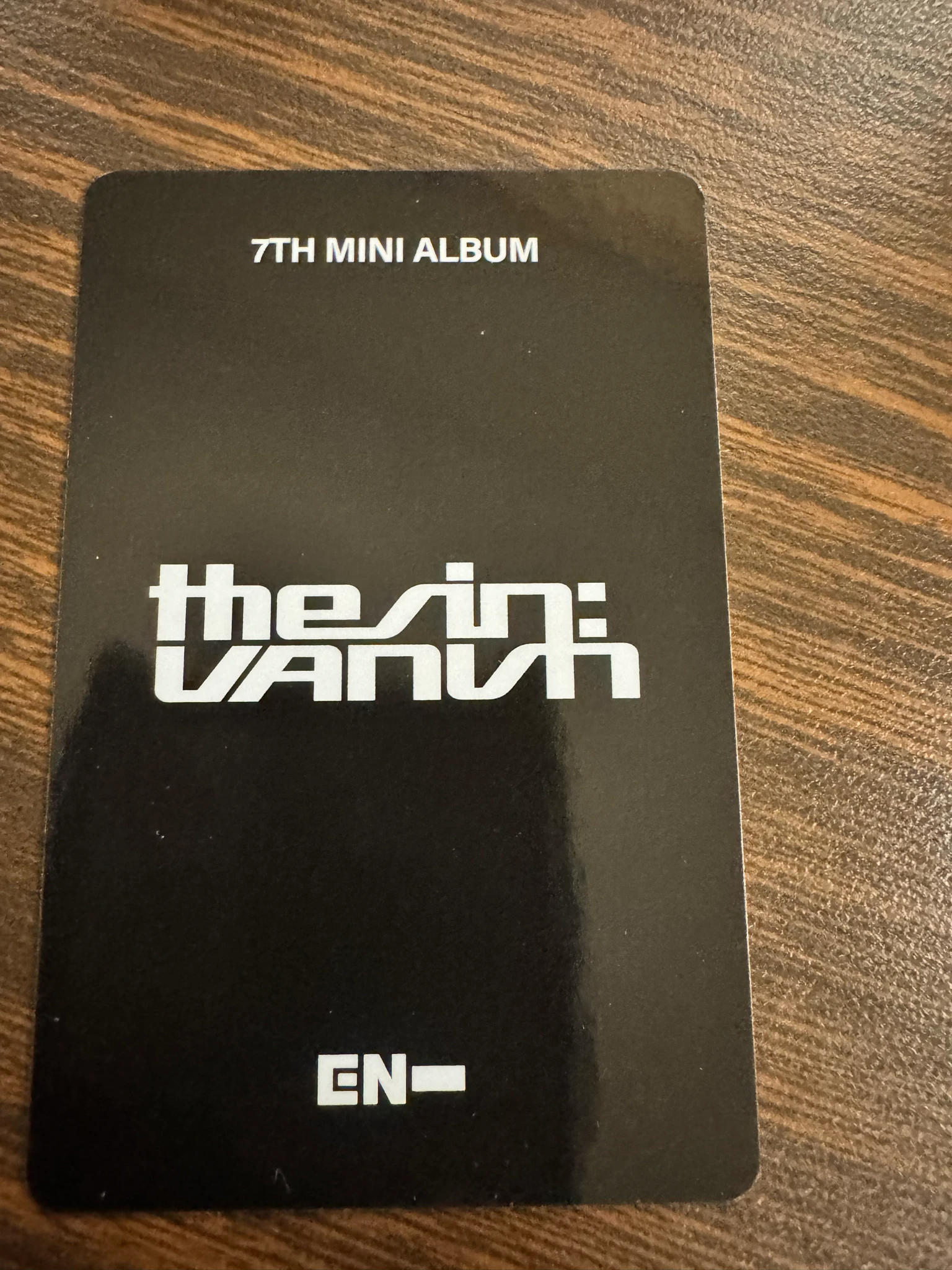 ENHYPEN Sunoo ENHYPEN - Sunoo - THE SIN: VANISH Album withfans / yizhiyu (yzy) round 3 video call (fancall) listing photo 2