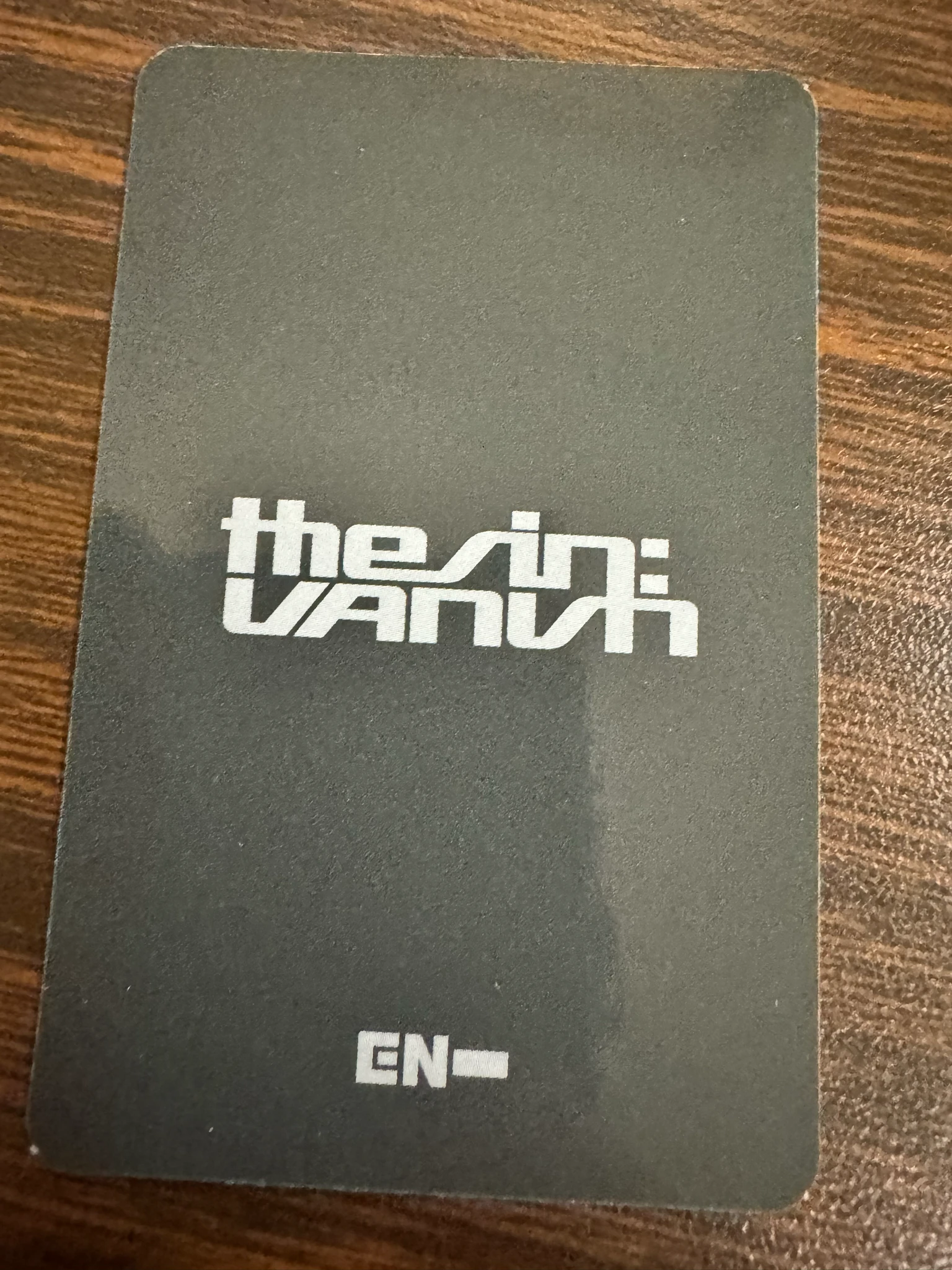 ENHYPEN Sunoo ENHYPEN - Sunoo - THE SIN: VANISH Album pob (pre-order benefit) CU listing photo 2